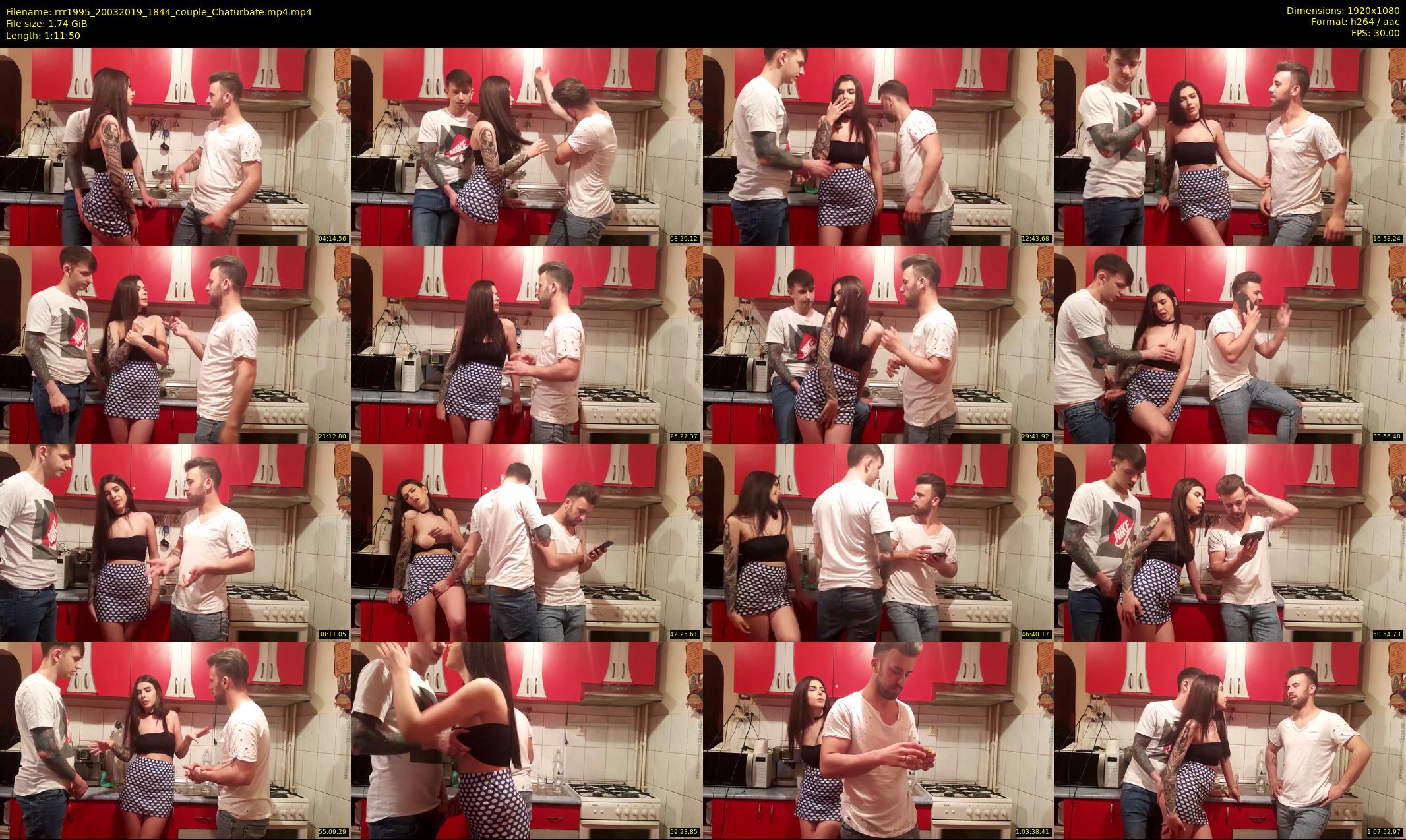 rrr1995 — 72 minute Chaturbate couple cam show recording, 1080p, Mar 20, 2019