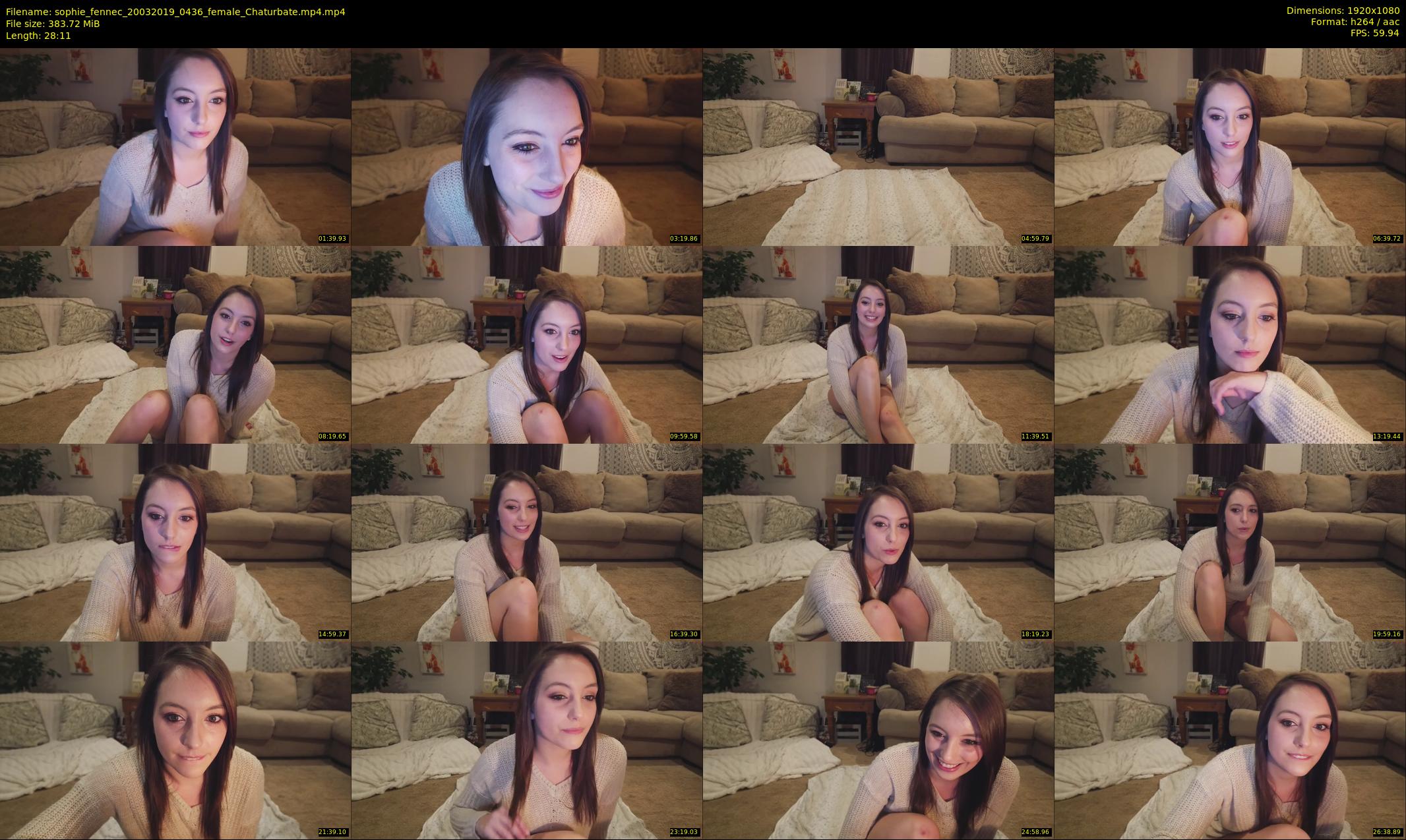 sophie_fennec — 29 minute Chaturbate female cam show recording, 1080p, Mar 20, 2019