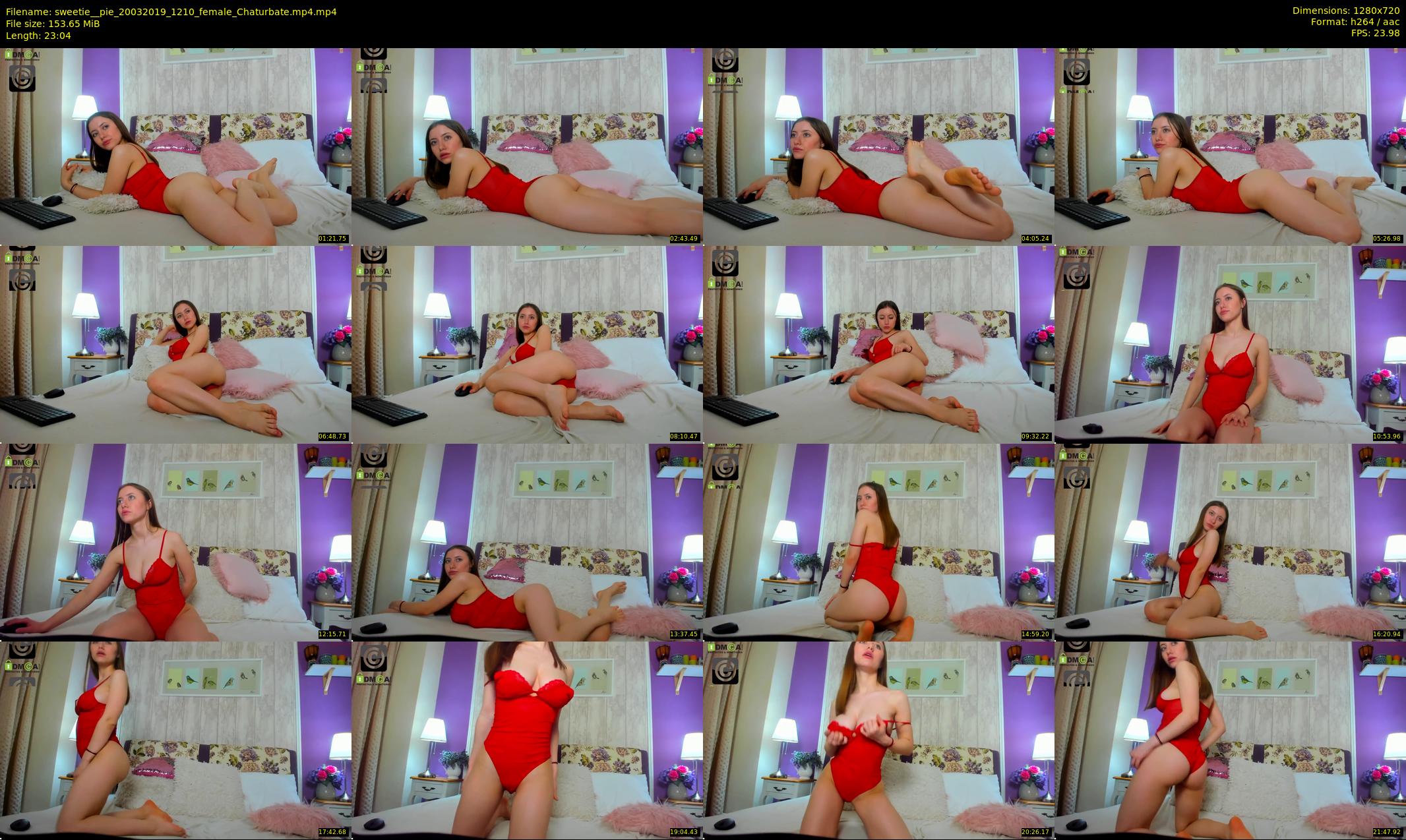 sweetie__pie — 24 minute Chaturbate female cam show recording, 720p, Mar 20, 2019
