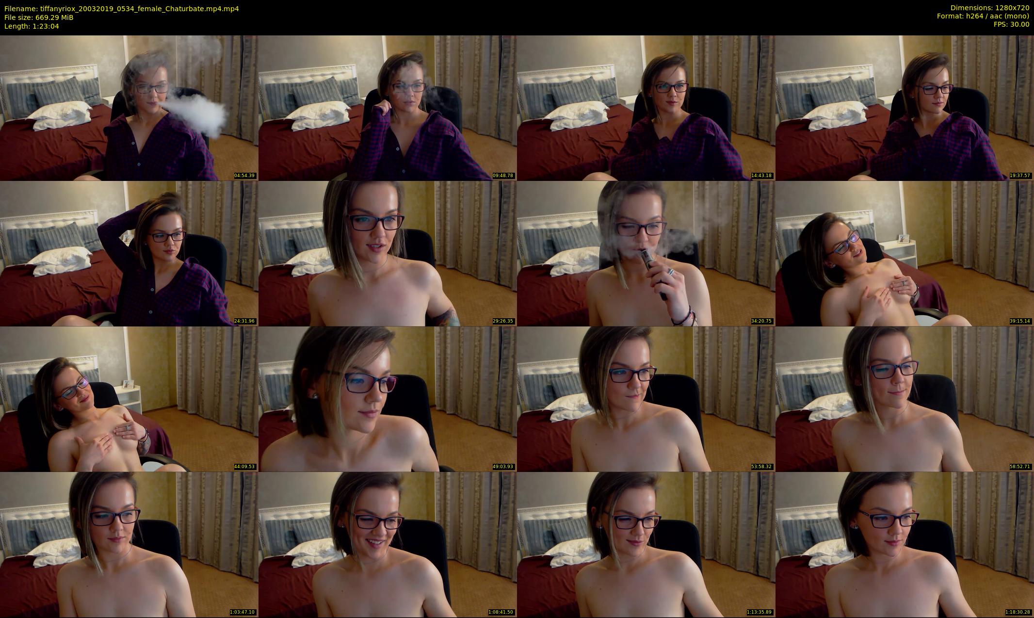 tiffanyriox — 84 minute Chaturbate female cam show recording, 720p, Mar 20, 2019