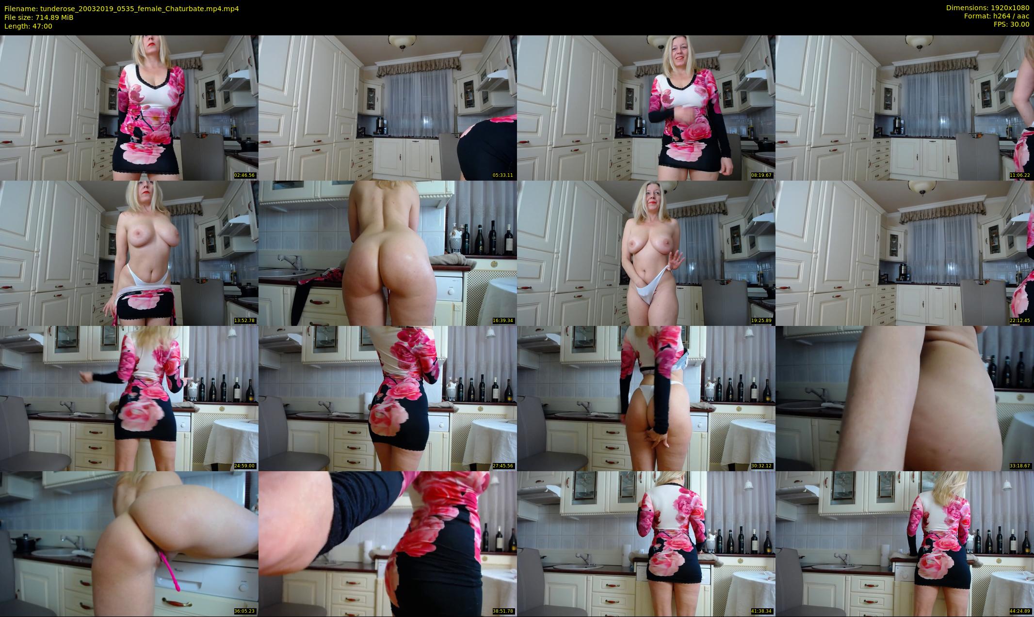 tunderose — 47 minute Chaturbate female cam show recording, 1080p, Mar 20, 2019