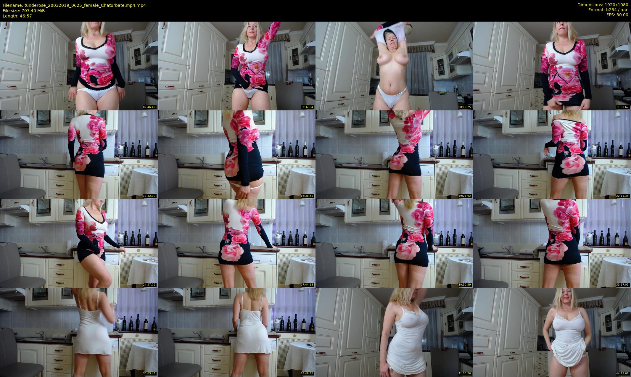 tunderose — 47 minute Chaturbate female cam show recording, 1080p, Mar 20, 2019