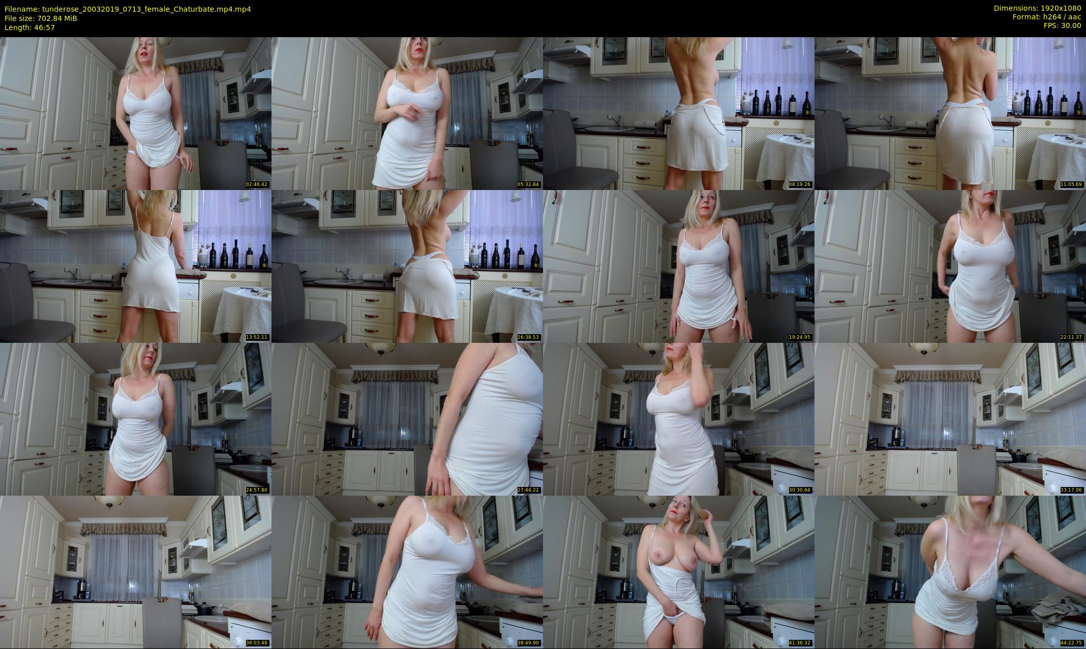 tunderose — 47 minute Chaturbate female cam show recording, 1080p, Mar 20, 2019