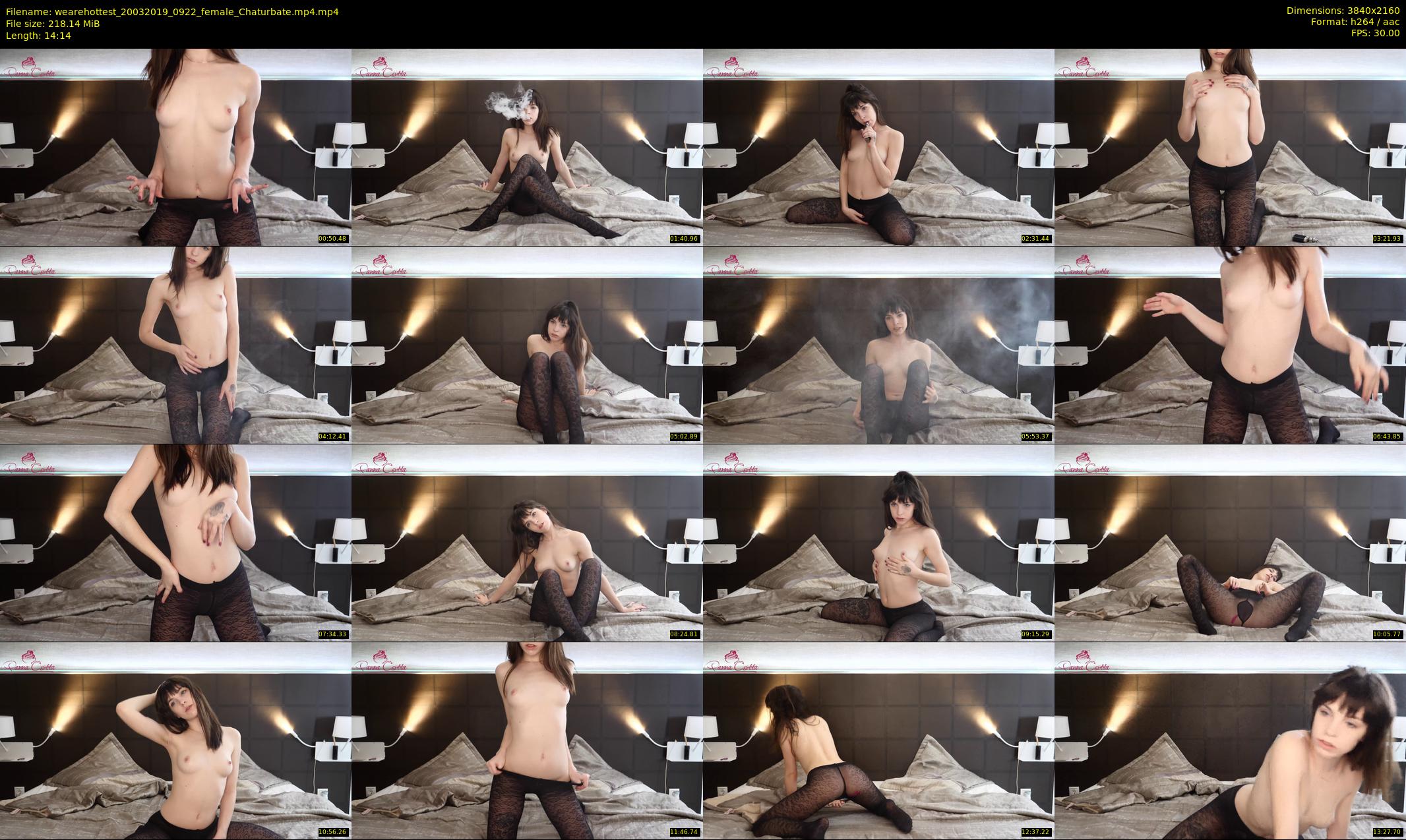 wearehottest — 15 minute Chaturbate couple cam show recording, 4K, Mar 20, 2019