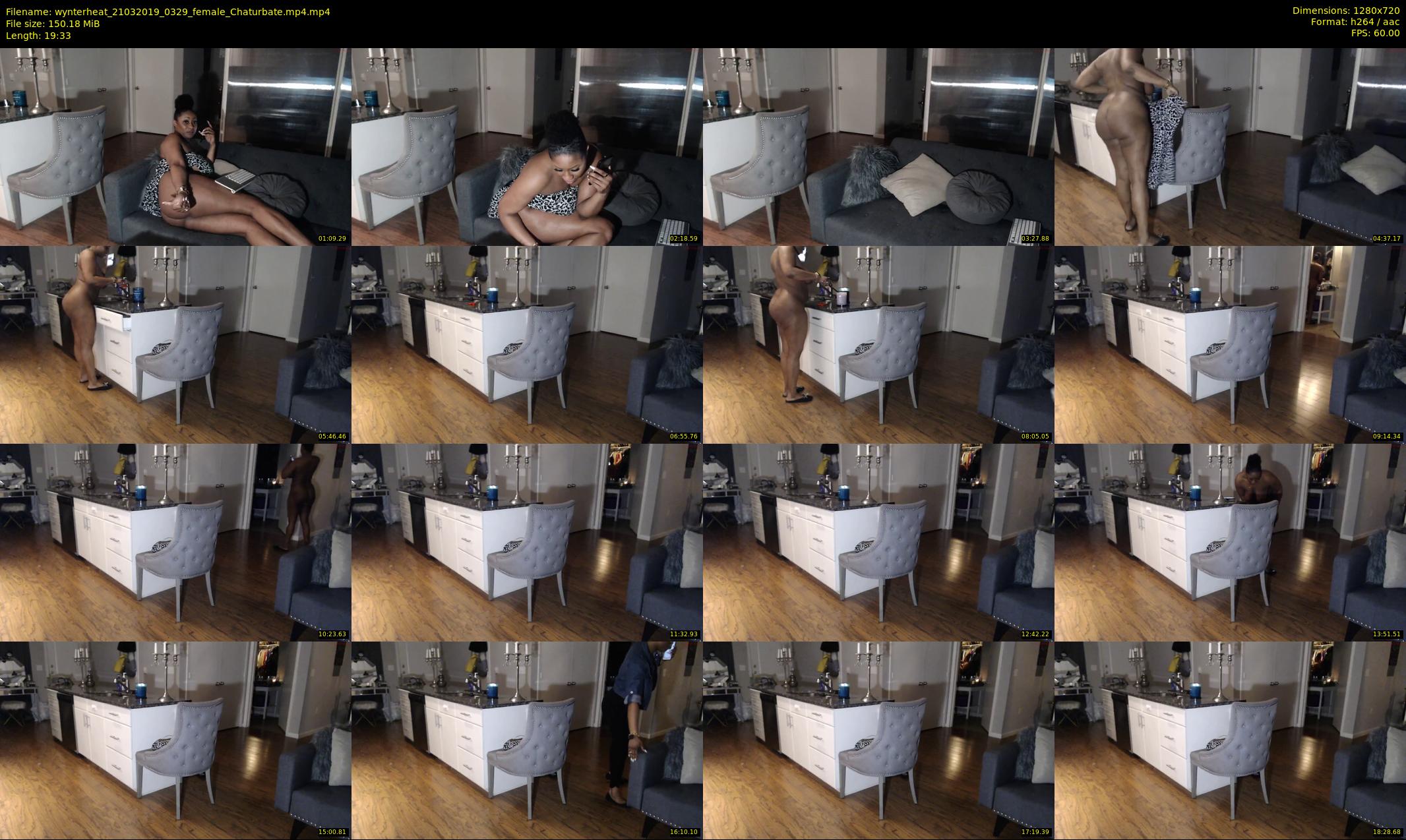 wynterheat — 20 minute Chaturbate female cam show recording, 720p, Mar 21, 2019