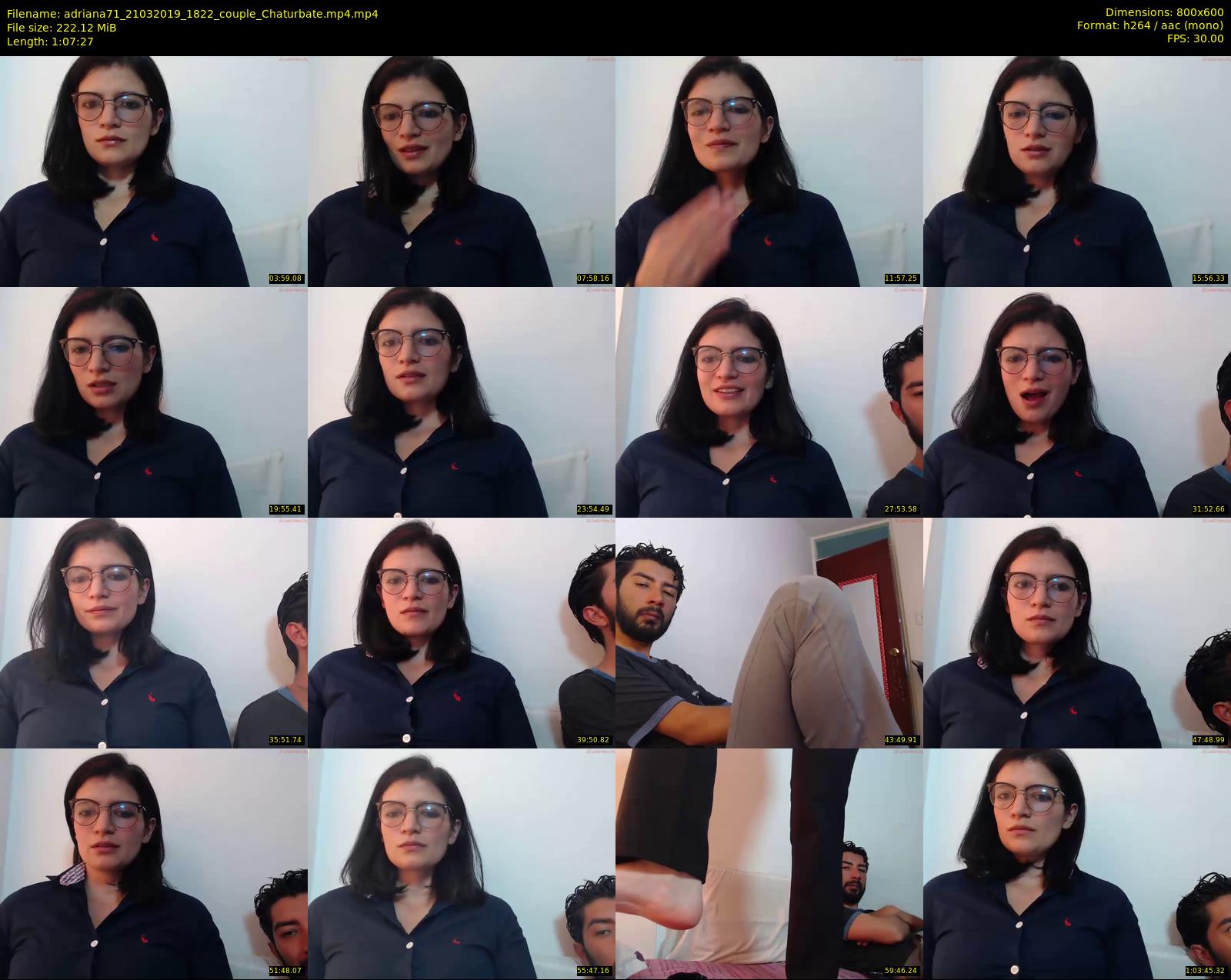 adriana71 — 68 minute Chaturbate couple cam show recording, 480p, Mar 21, 2019