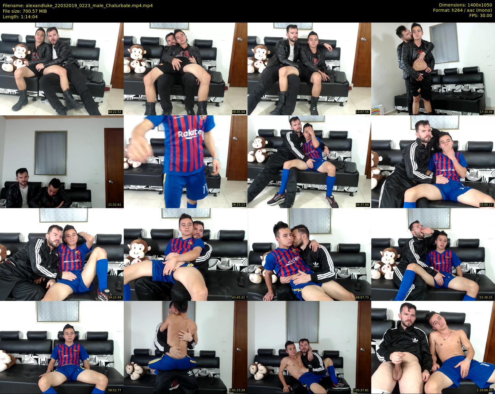 alexandluke — 75 minute Chaturbate male cam show recording, 720p, Mar 22, 2019
