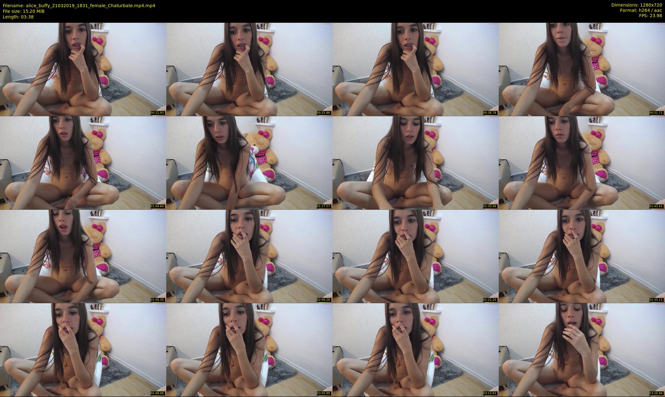alice_buffy — 4 minute Chaturbate female cam show recording, 720p, Mar 21, 2019