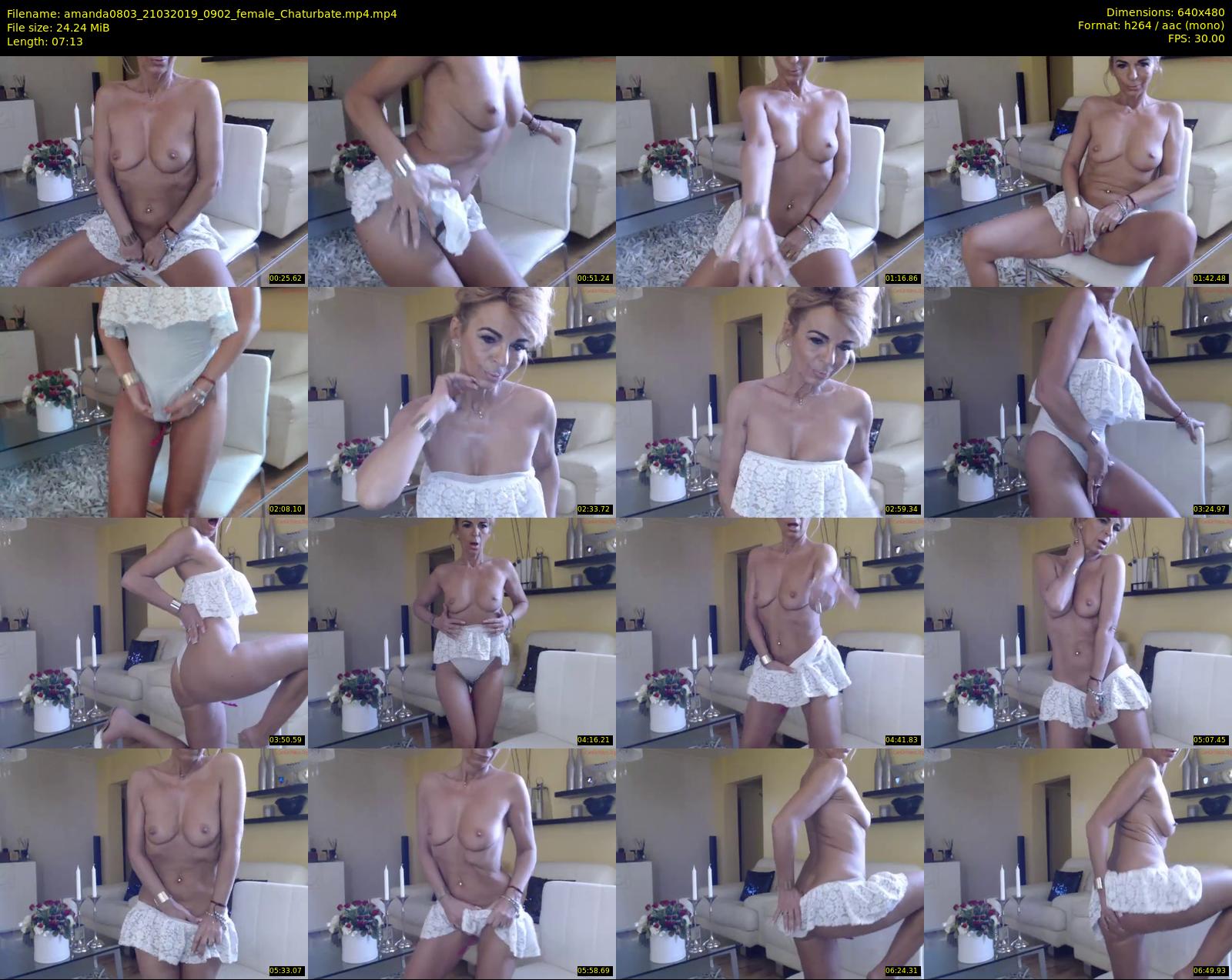 amanda0803 — 8 minute Chaturbate female cam show recording, 480p, Mar 21, 2019