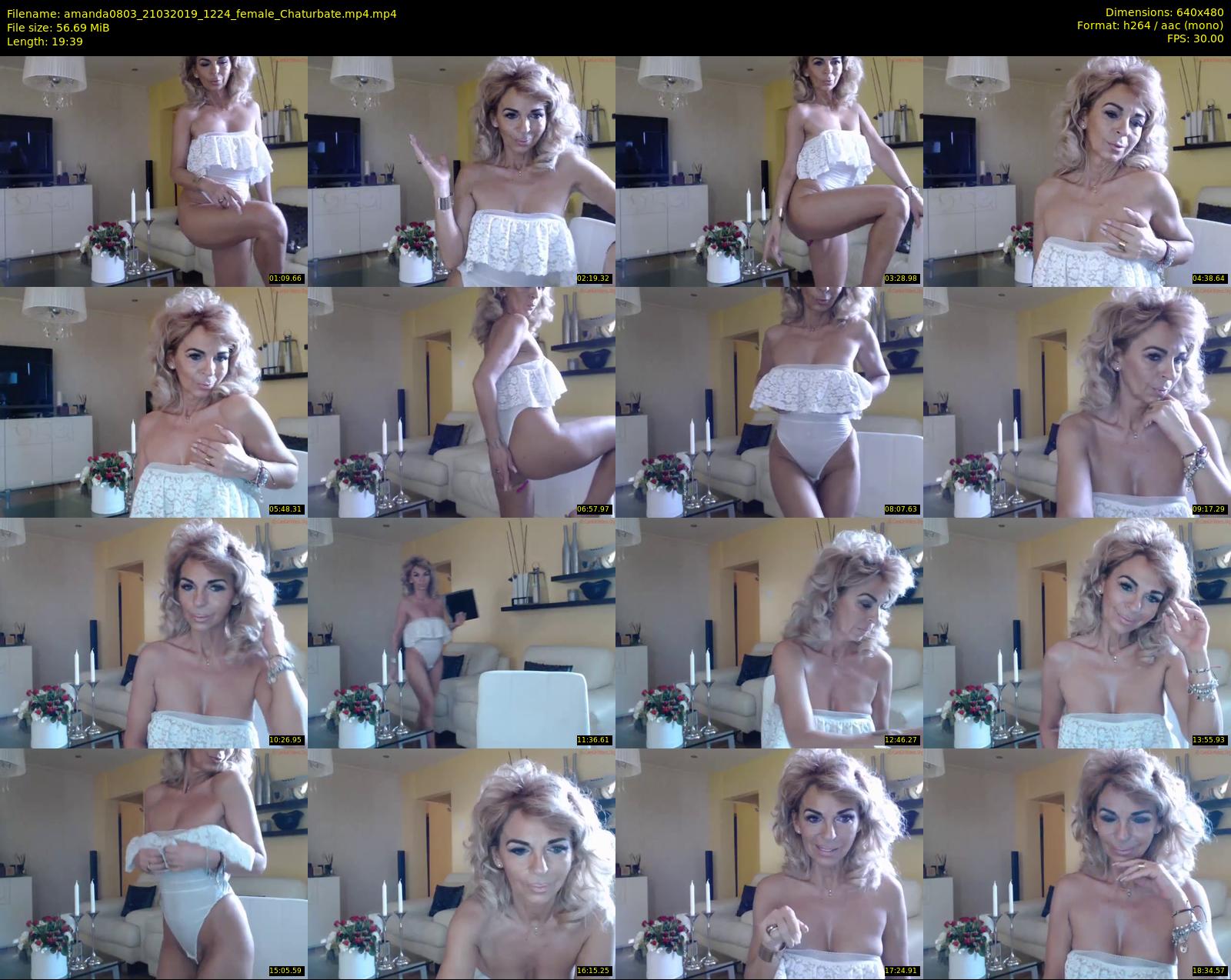 amanda0803 — 20 minute Chaturbate female cam show recording, 480p, Mar 21, 2019