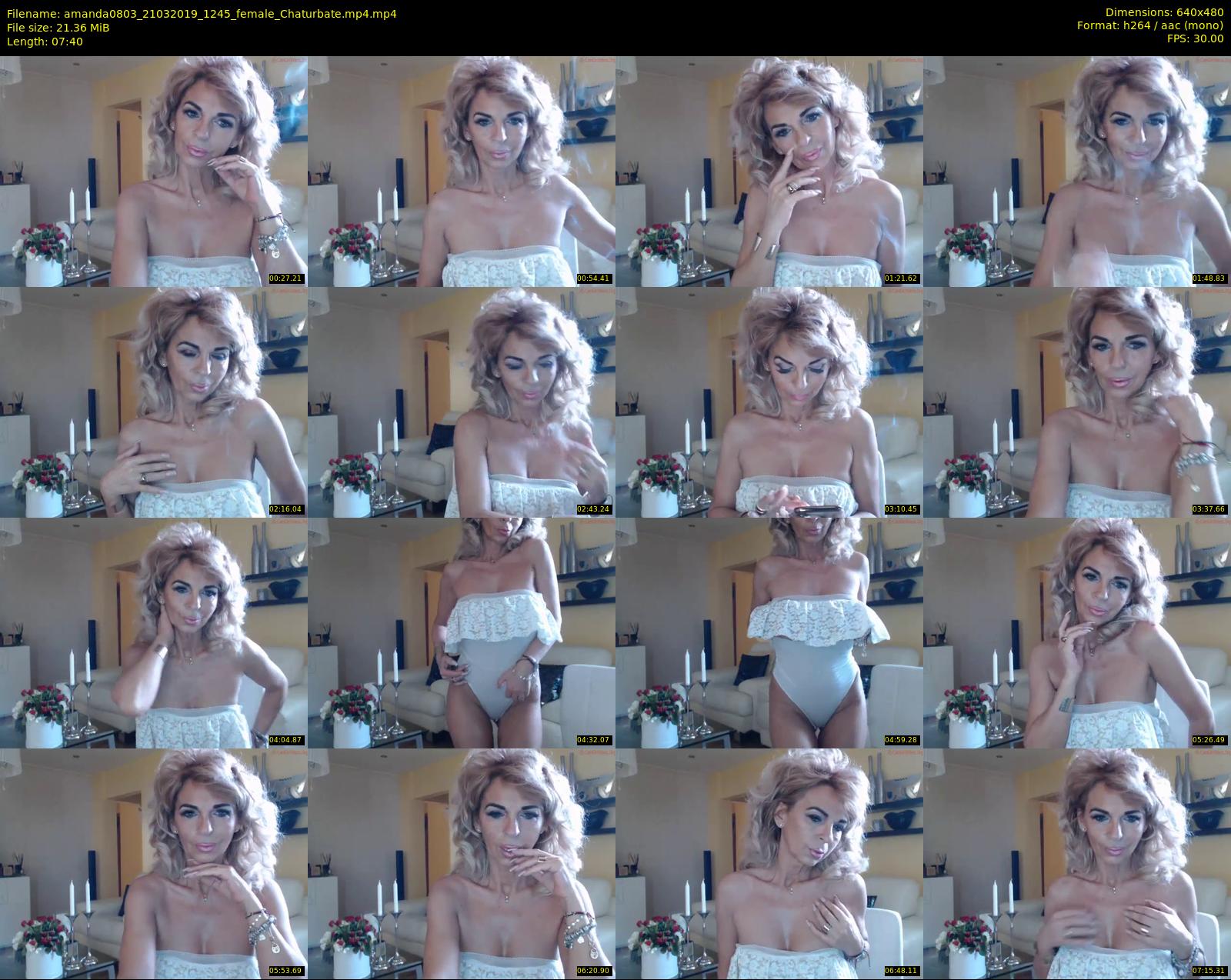 amanda0803 — 8 minute Chaturbate female cam show recording, 480p, Mar 21, 2019