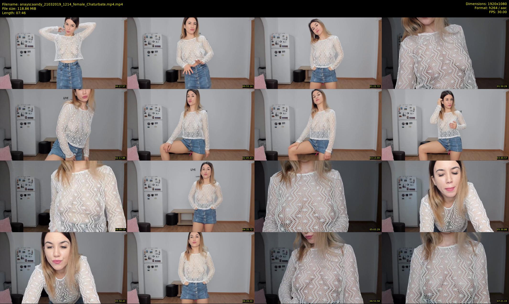 anayscaandy — 8 minute Chaturbate female cam show recording, 1080p, Mar 21, 2019