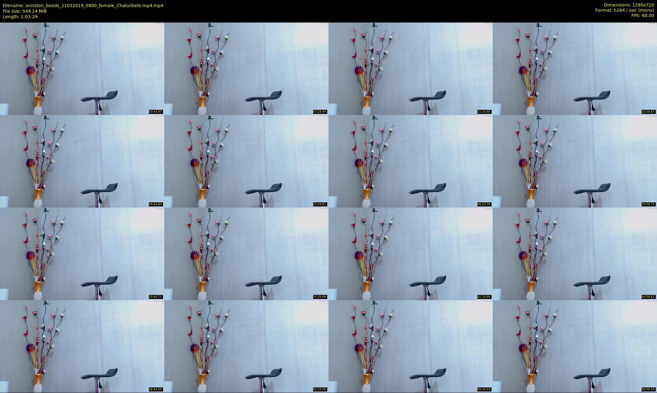 anisston_boods — 64 minute Chaturbate female cam show recording, 720p, Mar 21, 2019