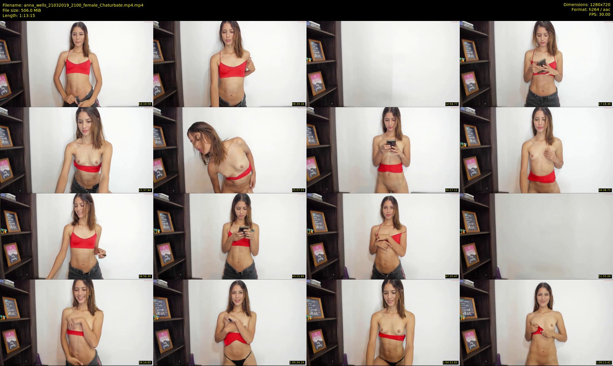 anna_wells — 74 minute Chaturbate female cam show recording, 720p, Mar 21, 2019