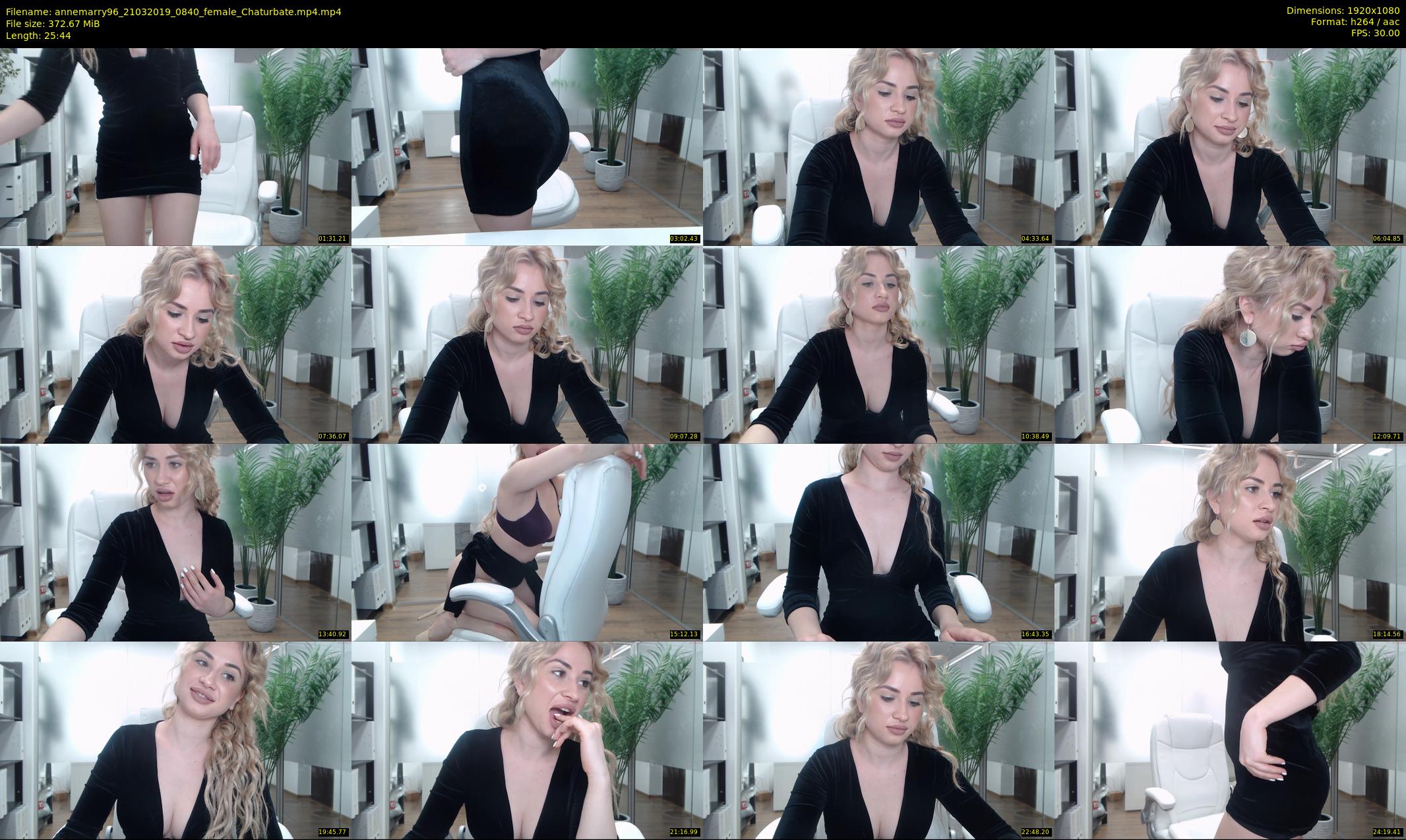 annemarry96 — 26 minute Chaturbate female cam show recording, 1080p, Mar 21, 2019