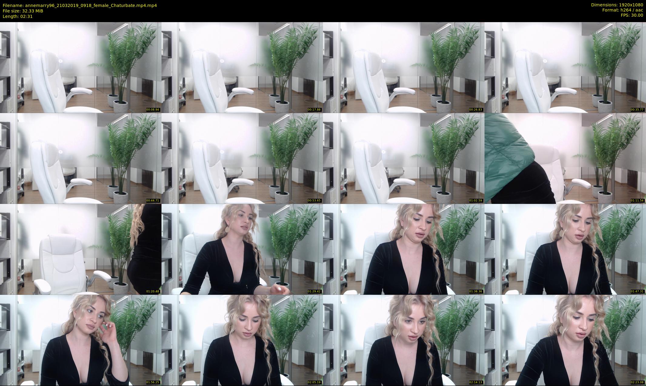 annemarry96 — 3 minute Chaturbate female cam show recording, 1080p, Mar 21, 2019