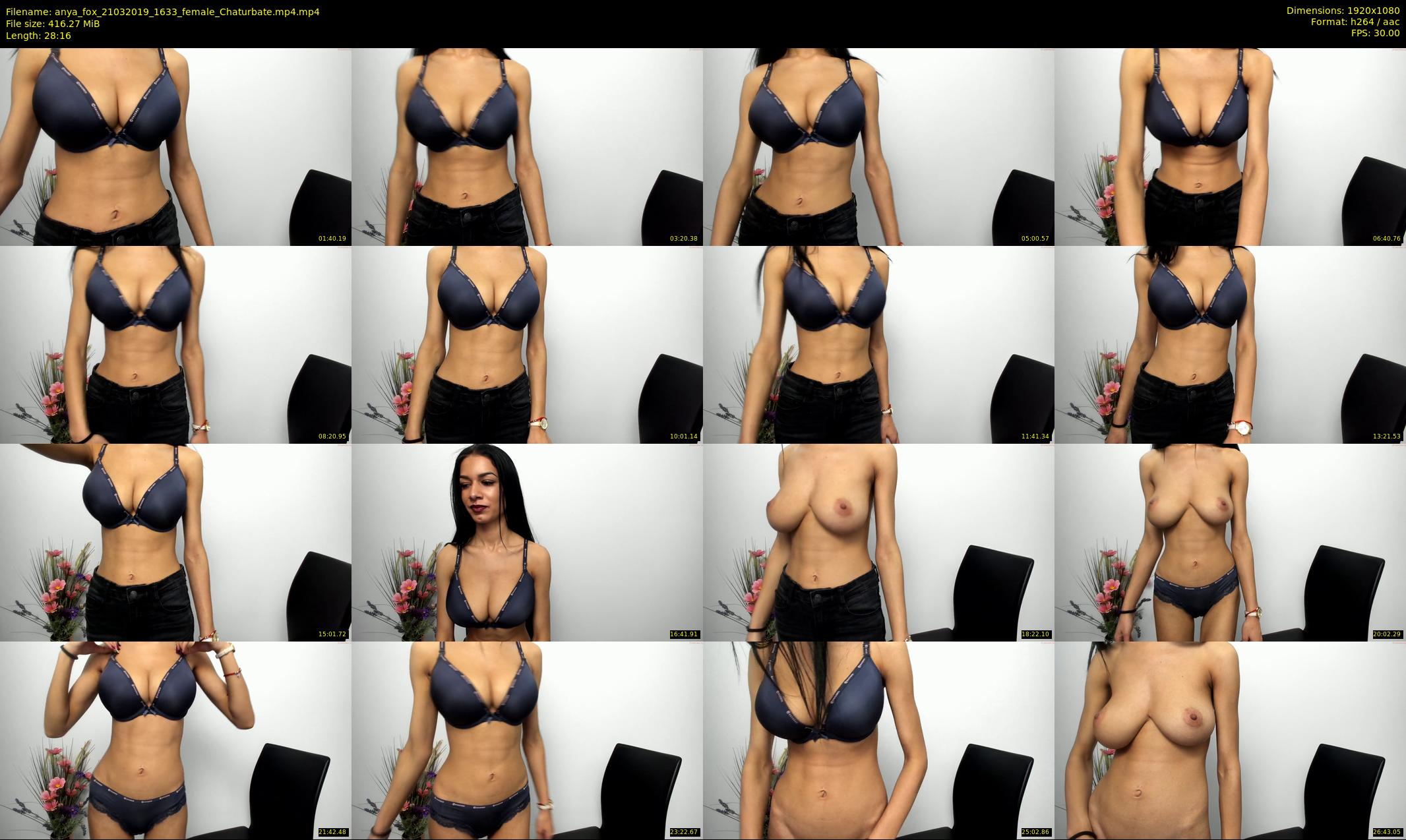 anya_fox — 29 minute Chaturbate female cam show recording, 1080p, Mar 21, 2019