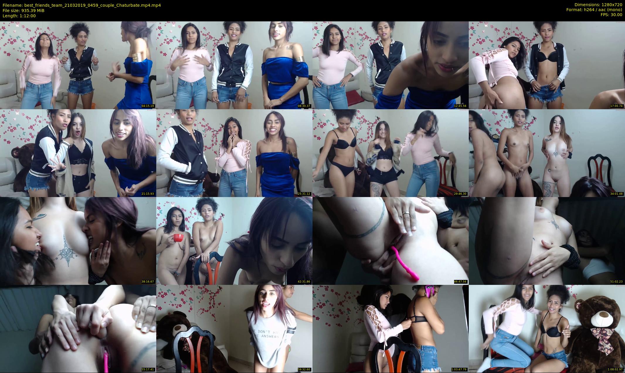 best_friends_team — 72 minute Chaturbate female cam show recording, 720p, Mar 21, 2019