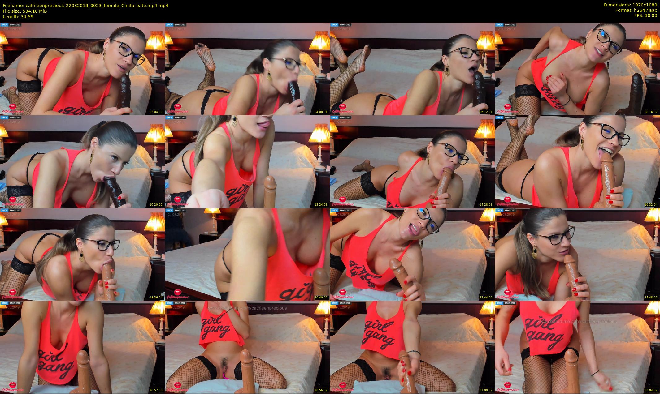 cathleenprecious — 35 minute Chaturbate female cam show recording, 1080p, Mar 22, 2019