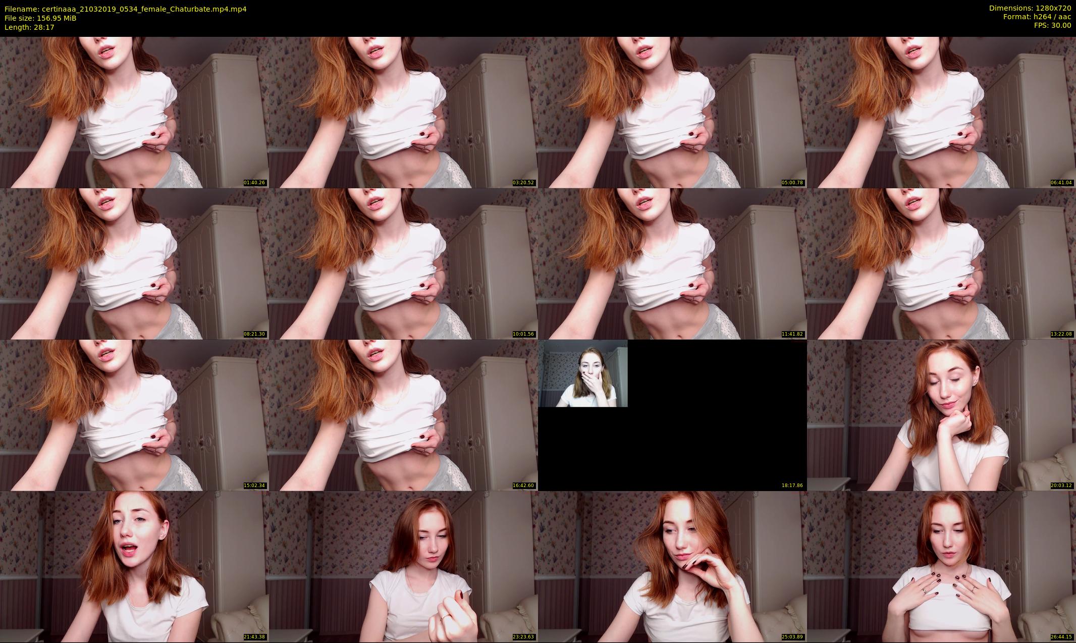 certinaaa — 29 minute Chaturbate female cam show recording, 720p, Mar 21, 2019
