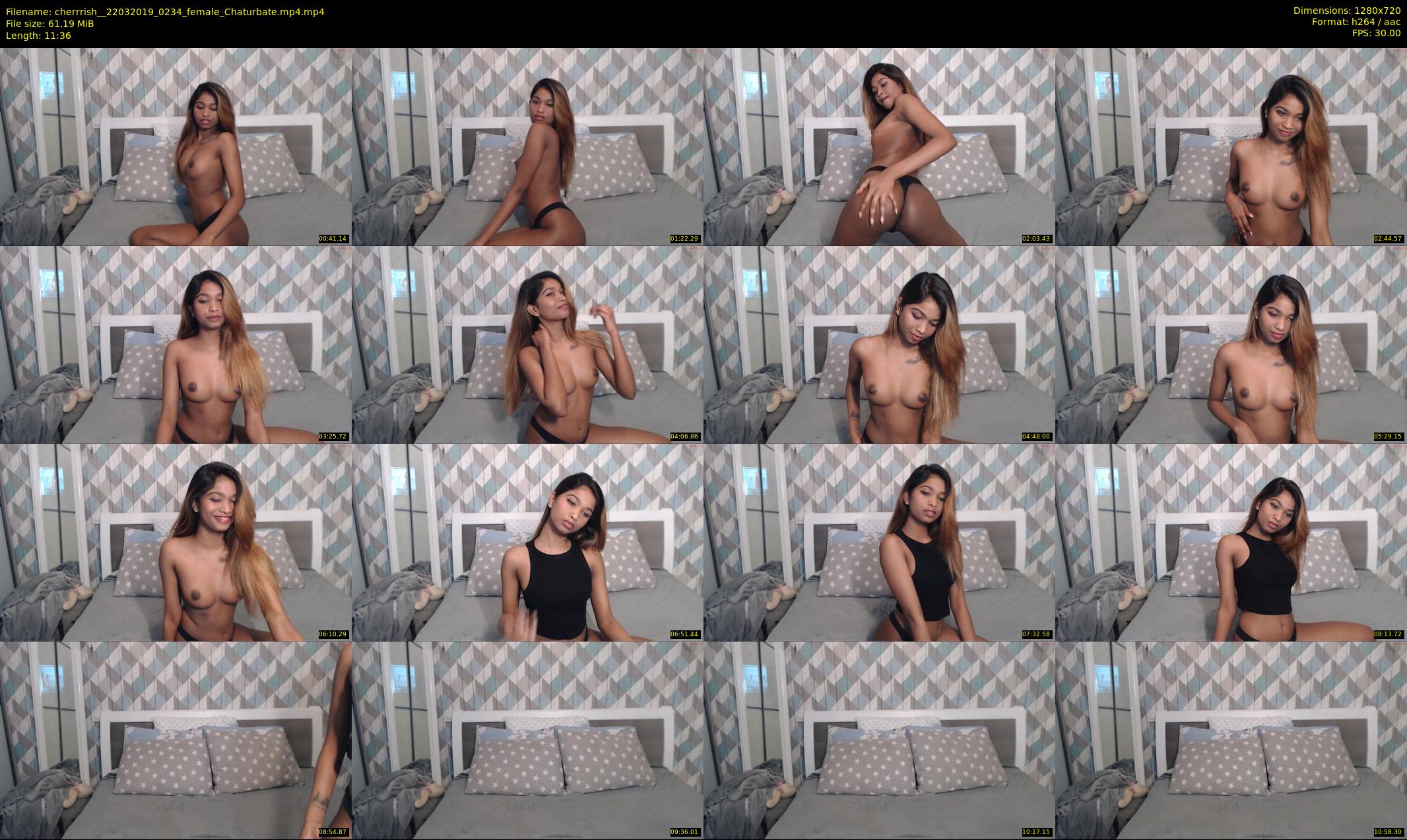 cherrrish_ — 12 minute Chaturbate female cam show recording, 720p, Mar 22, 2019