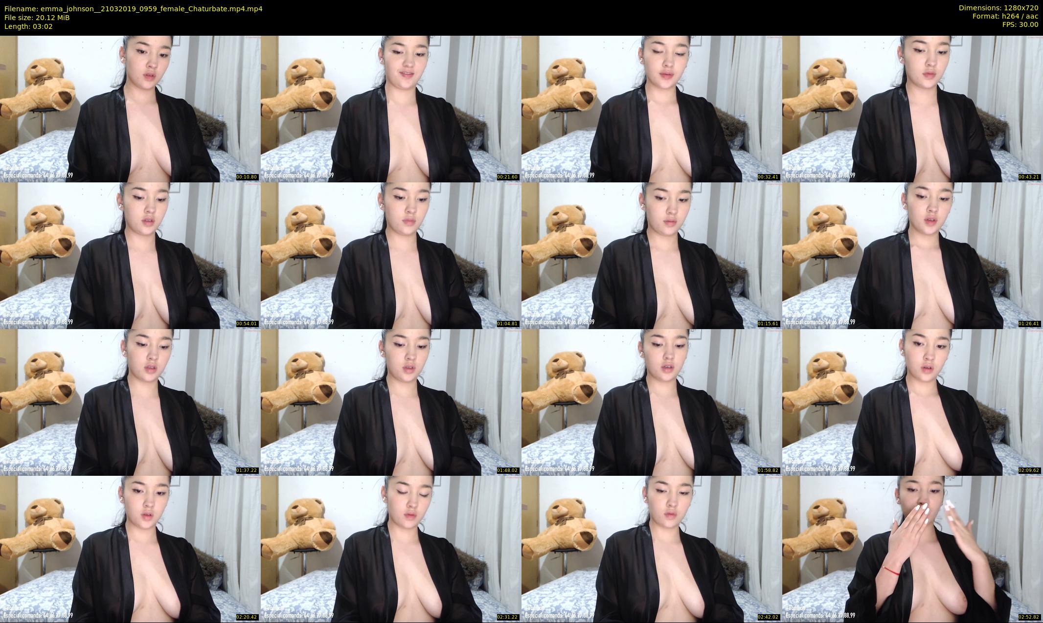 emma_johnson_ — 4 minute Chaturbate female cam show recording, 720p, Mar 21, 2019