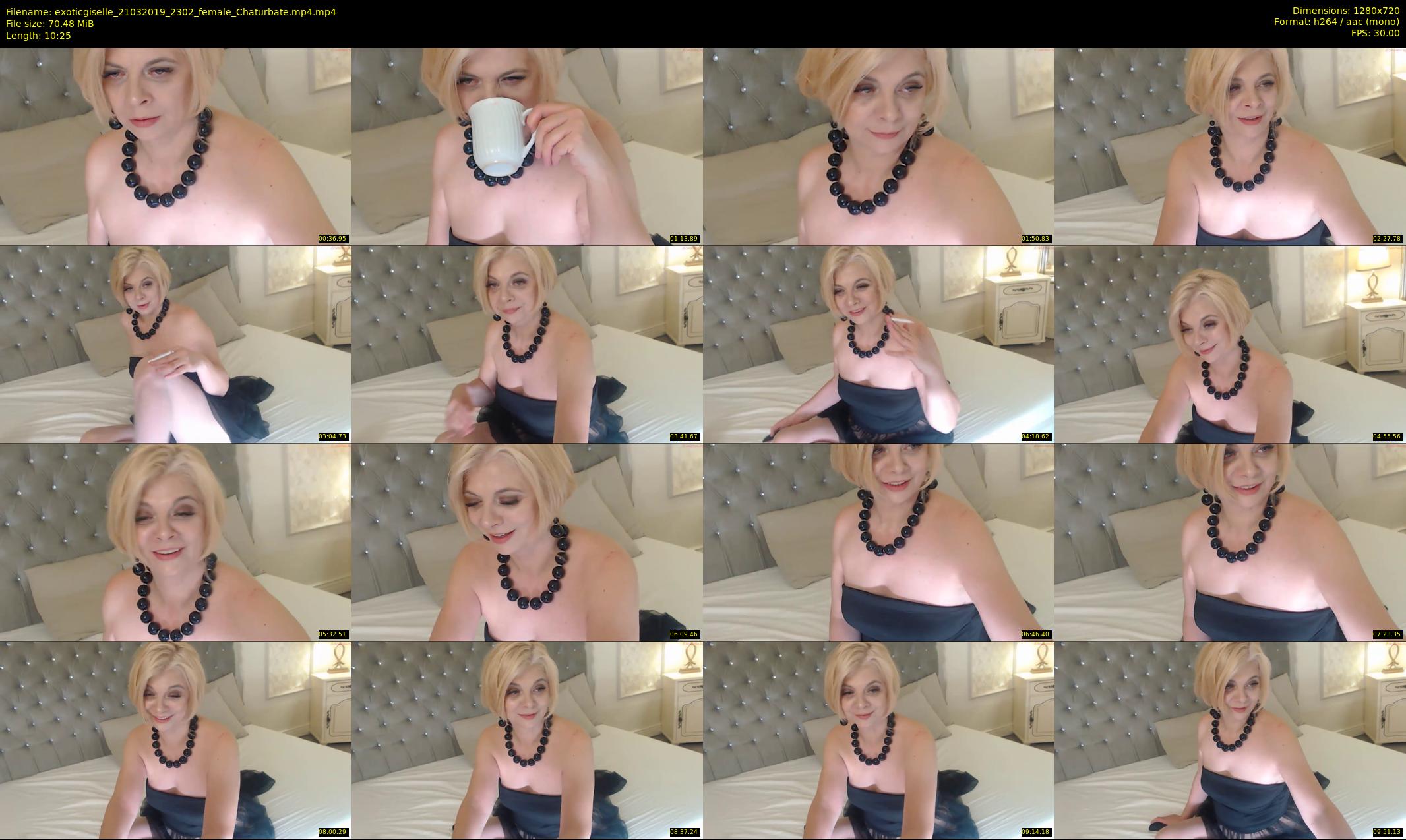 exoticgiselle — 11 minute Chaturbate female cam show recording, 720p, Mar 21, 2019