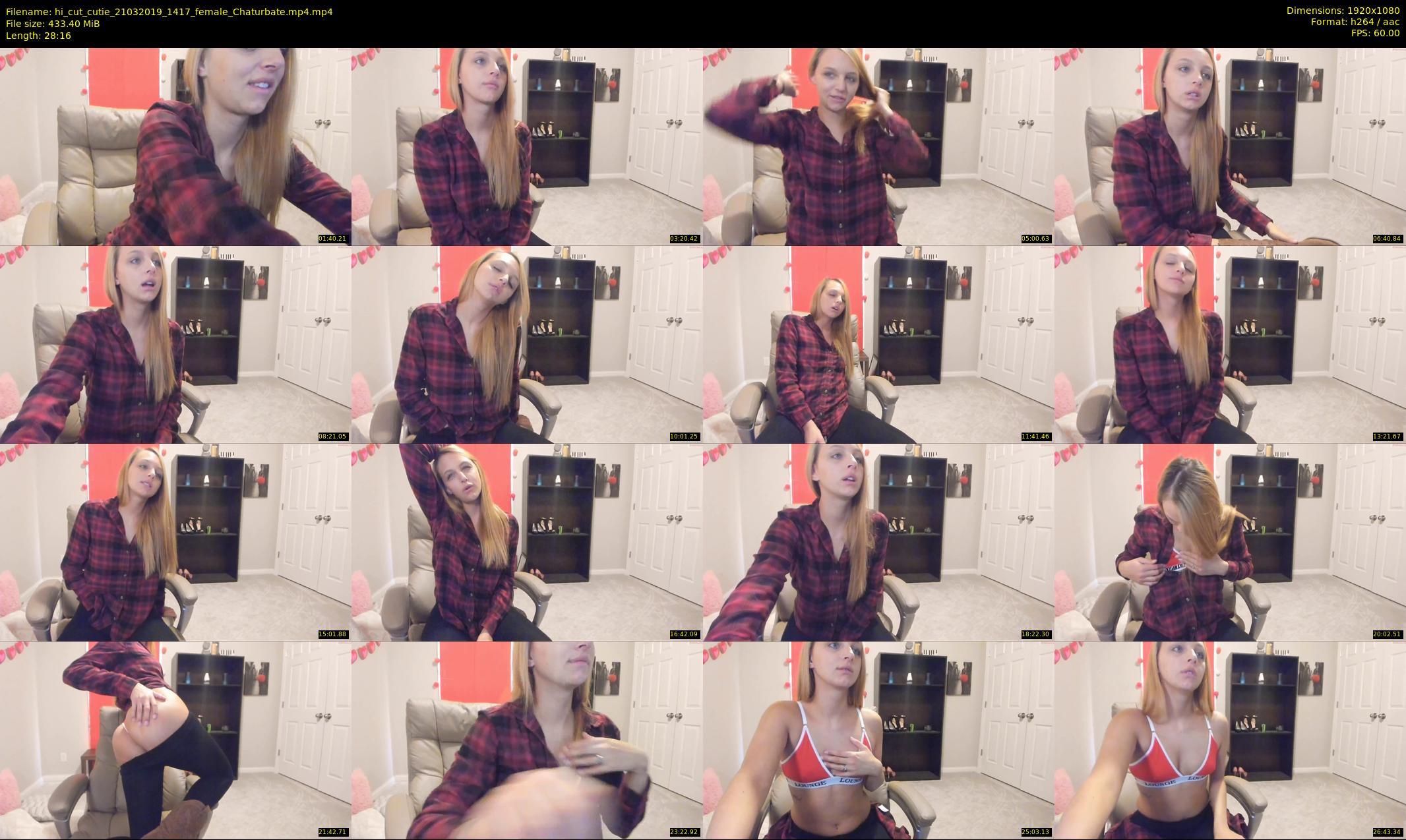 hi_cut_cutie — 29 minute Chaturbate female cam show recording, 1080p, Mar 21, 2019