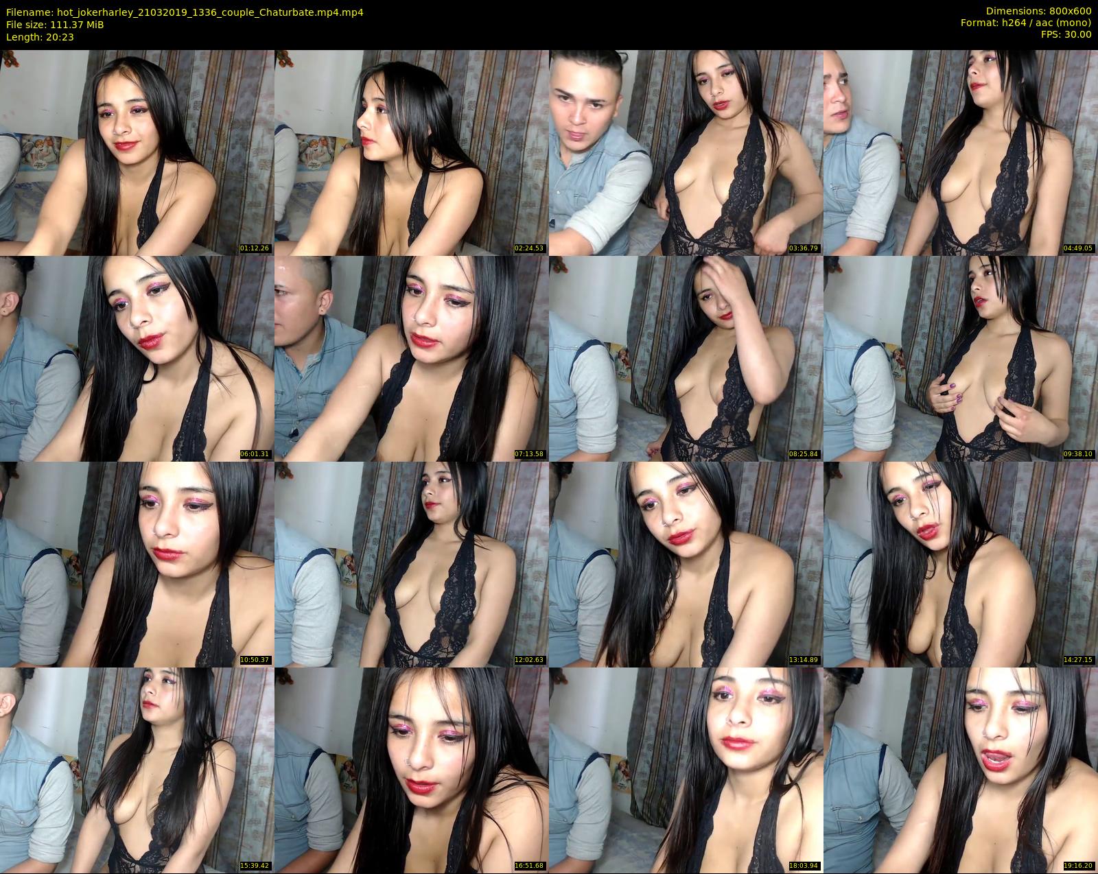 hot_jokerharley — 21 minute Chaturbate couple cam show recording, 480p, Mar 21, 2019