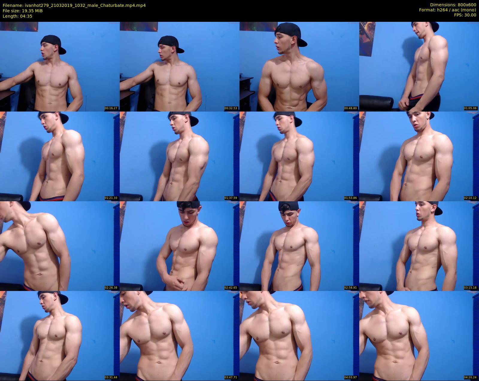 ivanhot279 — 5 minute Chaturbate male cam show recording, 480p, Mar 21, 2019