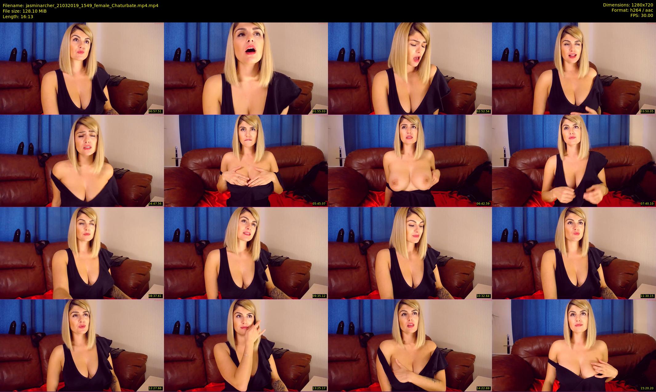 jasminarcher — 17 minute Chaturbate female cam show recording, 720p, Mar 21, 2019