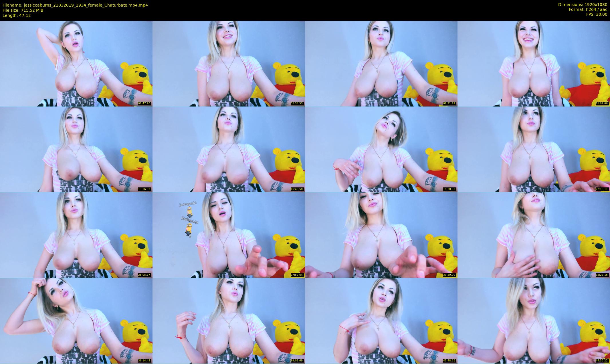 jessiccaburns — 48 minute Chaturbate female cam show recording, 1080p, Mar 21, 2019