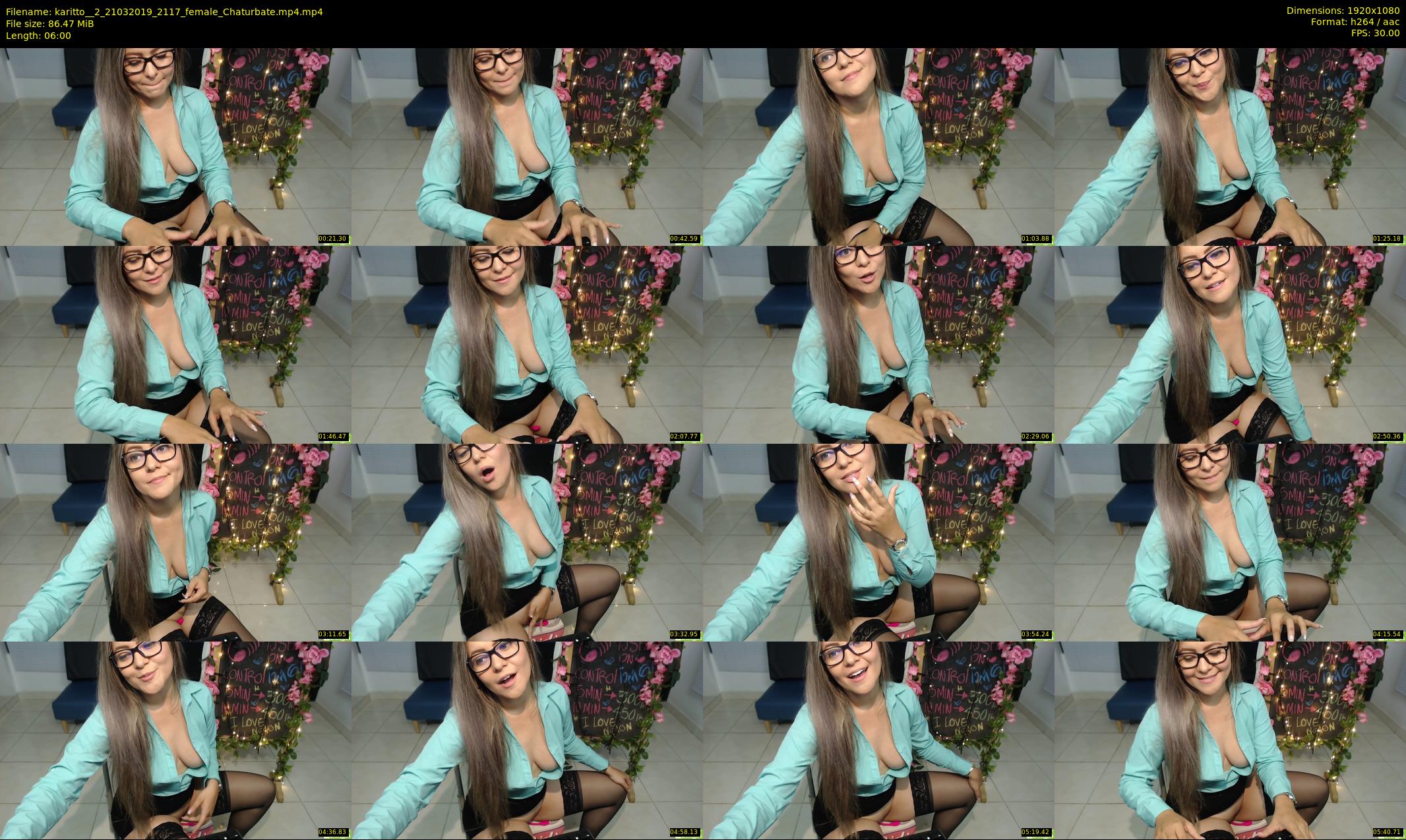 karitto__2 — 6 minute Chaturbate female cam show recording, 1080p, Mar 21, 2019