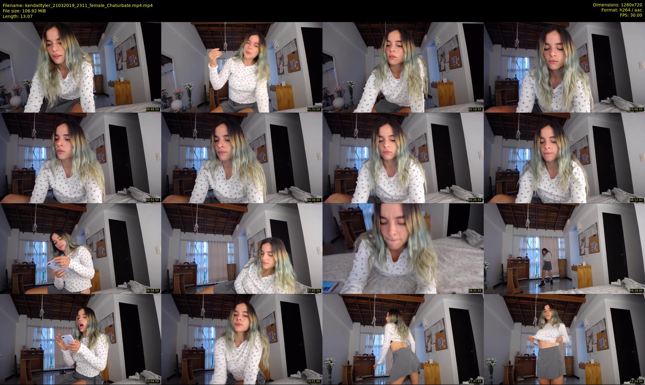 kendalltyler — 14 minute Chaturbate female cam show recording, 720p, Mar 21, 2019