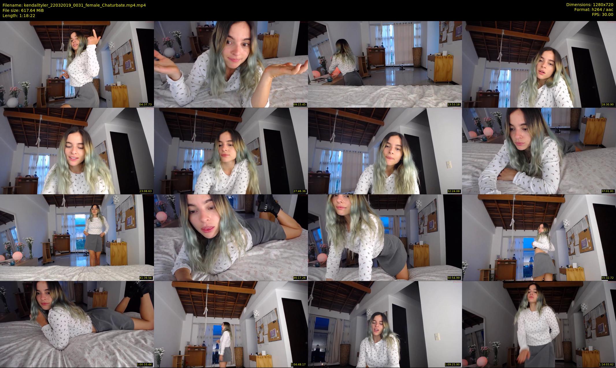 kendalltyler — 79 minute Chaturbate female cam show recording, 720p, Mar 22, 2019