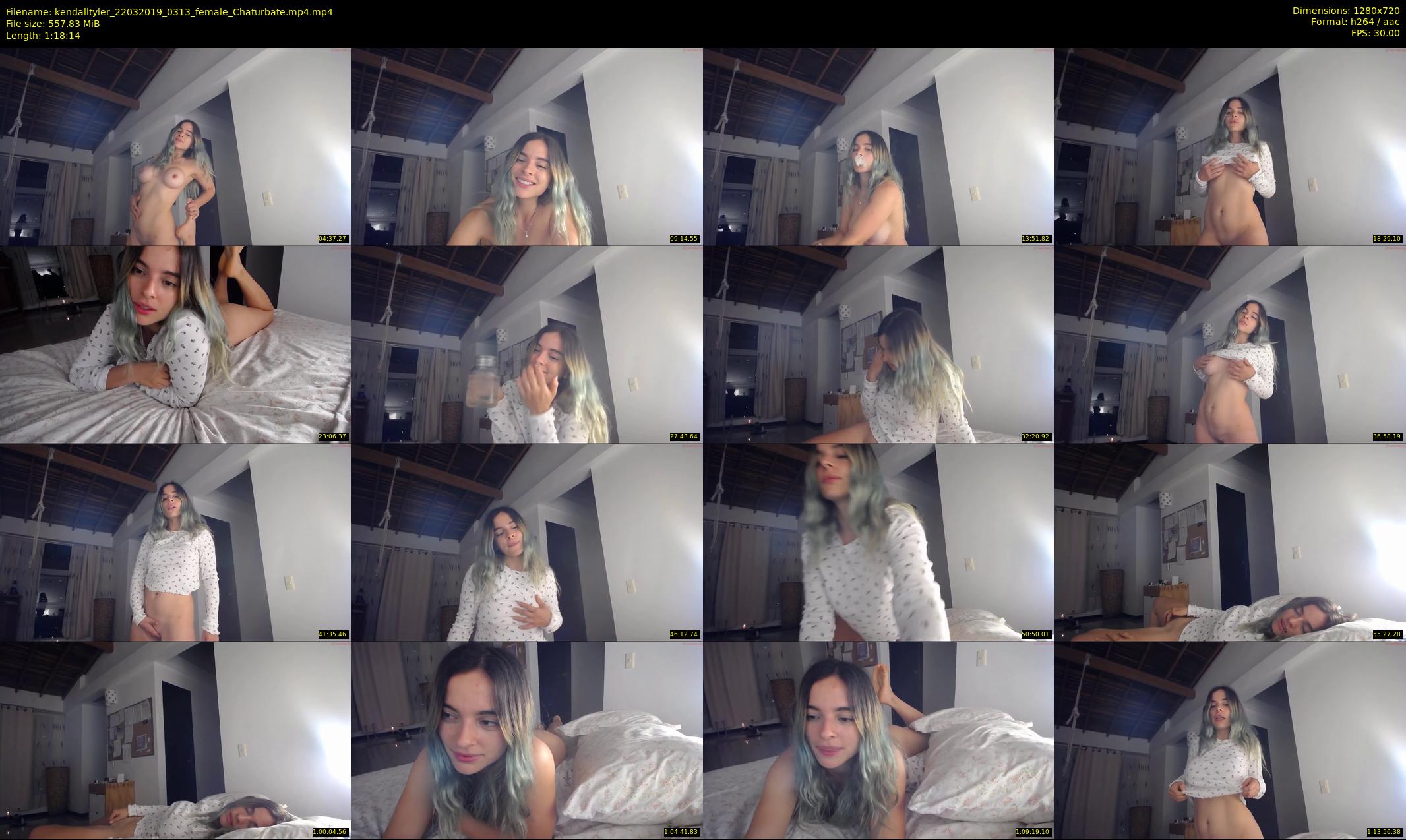 kendalltyler — 79 minute Chaturbate female cam show recording, 720p, Mar 22, 2019