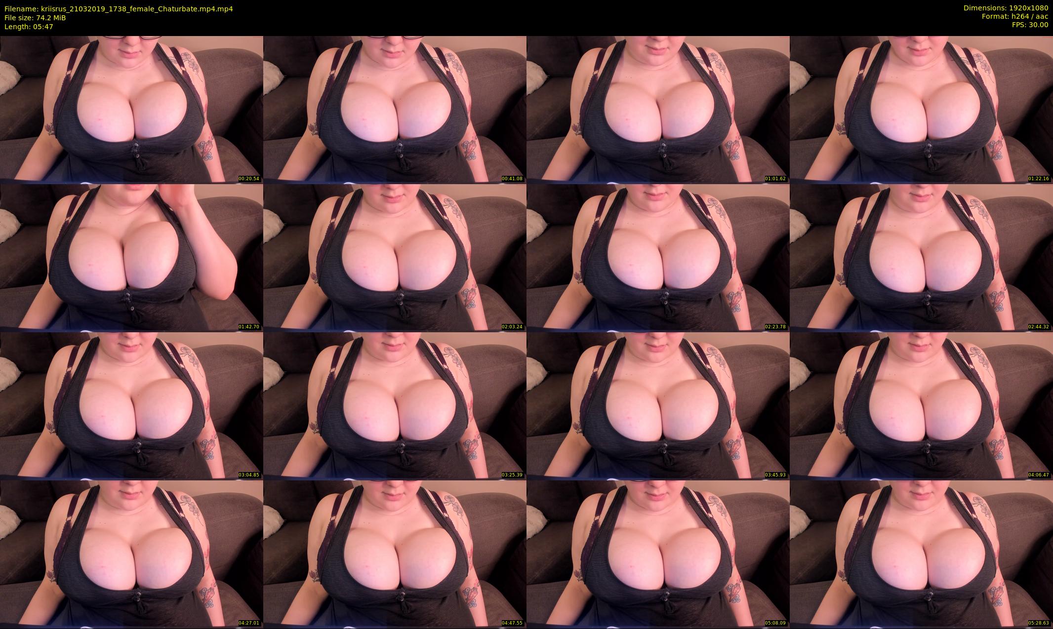 kriisrus — 6 minute Chaturbate female cam show recording, 1080p, Mar 21, 2019