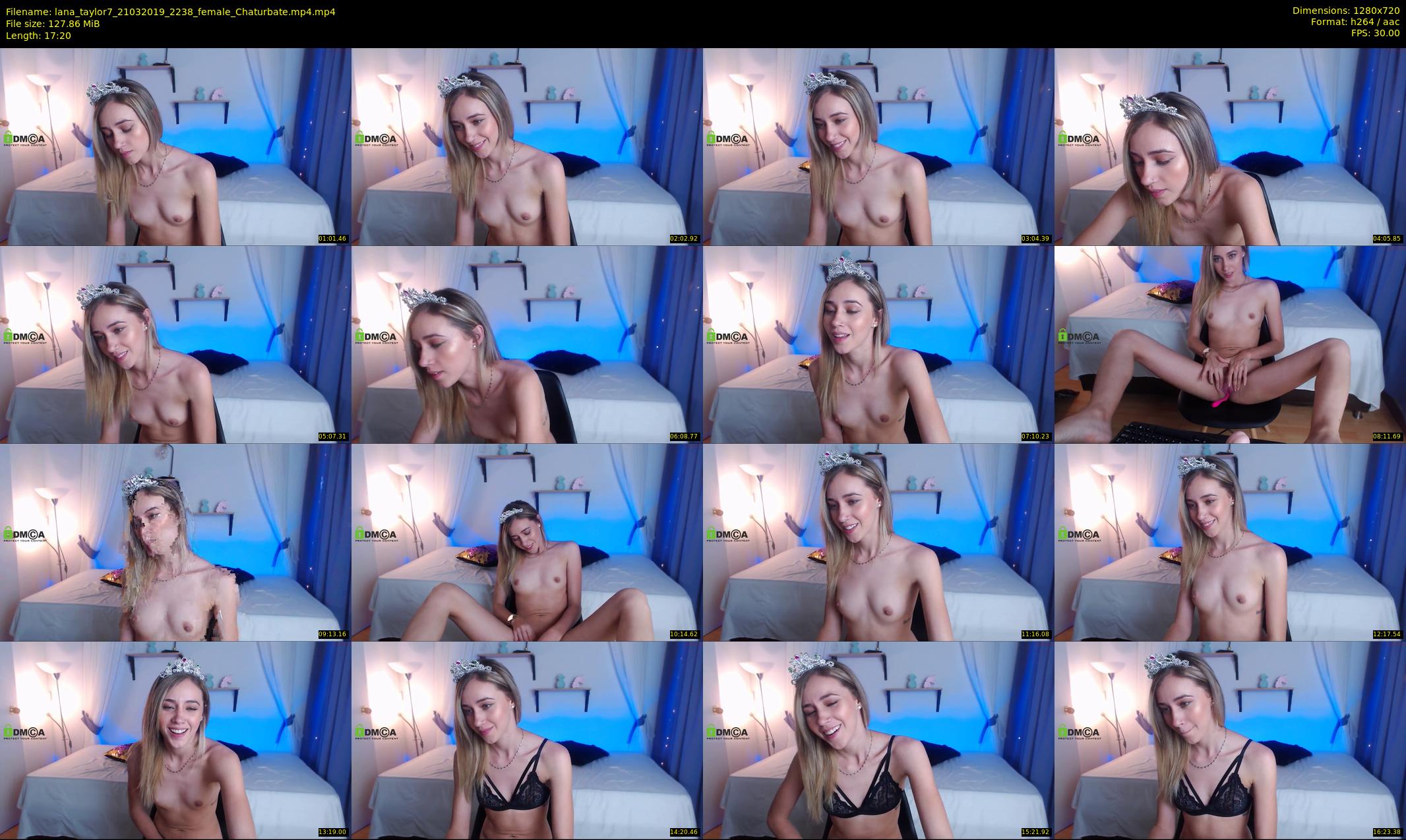 lana_taylor7 — 18 minute Chaturbate female cam show recording, 720p, Mar 21, 2019