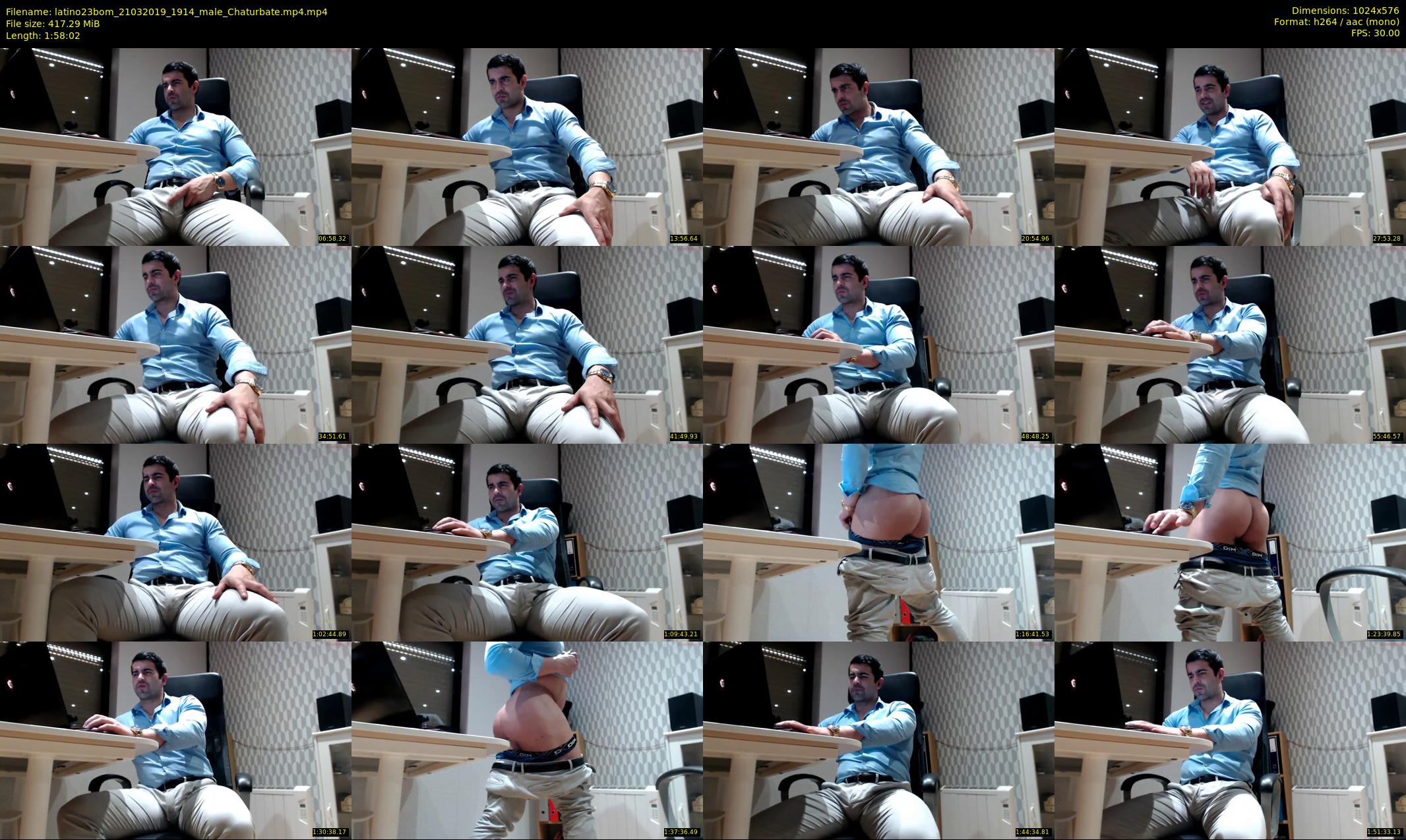 latino23bom — 119 minute Chaturbate male cam show recording, 480p, Mar 21, 2019
