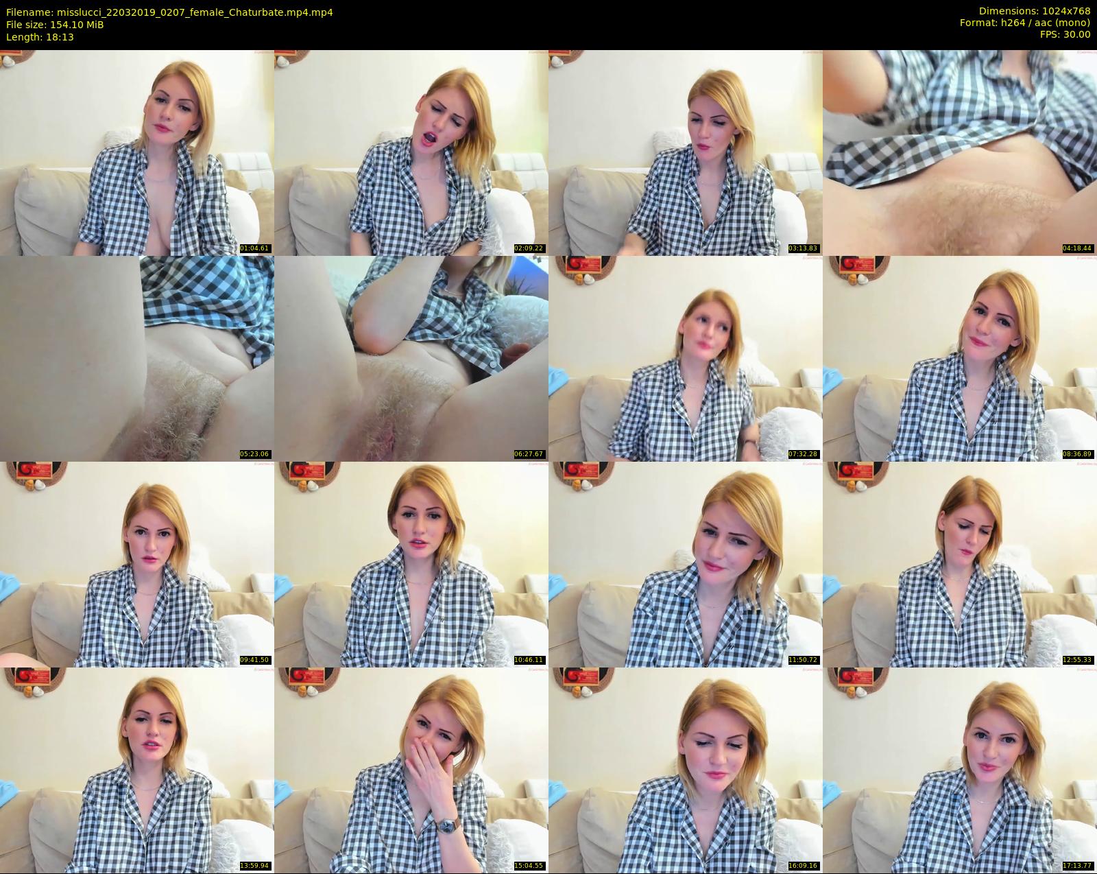 misslucci — 19 minute Chaturbate female cam show recording, 720p, Mar 22, 2019