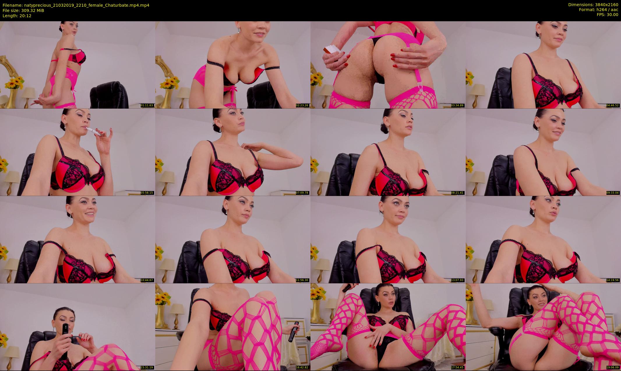 natyprecious — 21 minute Chaturbate female cam show recording, 4K, Mar 21, 2019