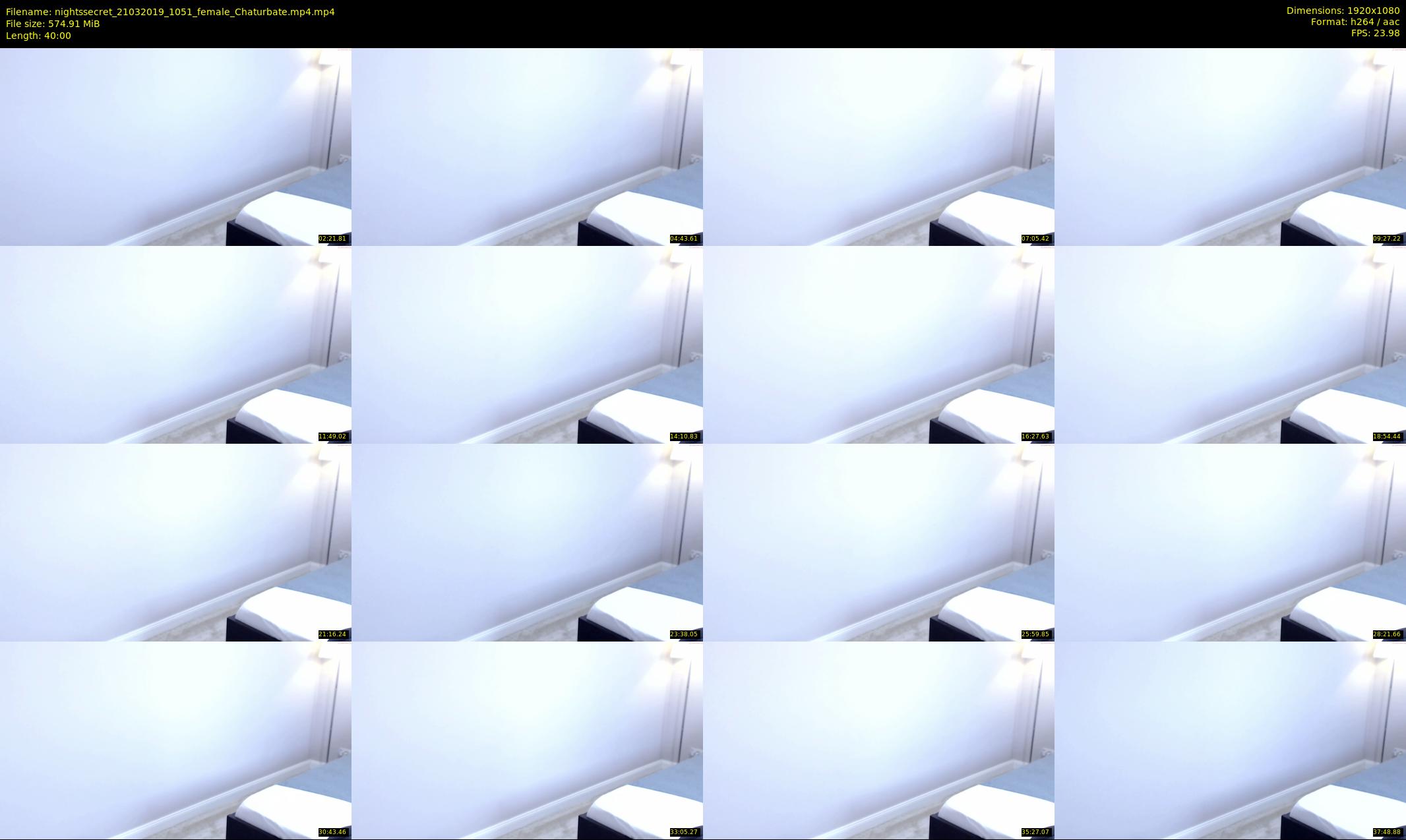 nightssecret — 40 minute Chaturbate female cam show recording, 1080p, Mar 21, 2019