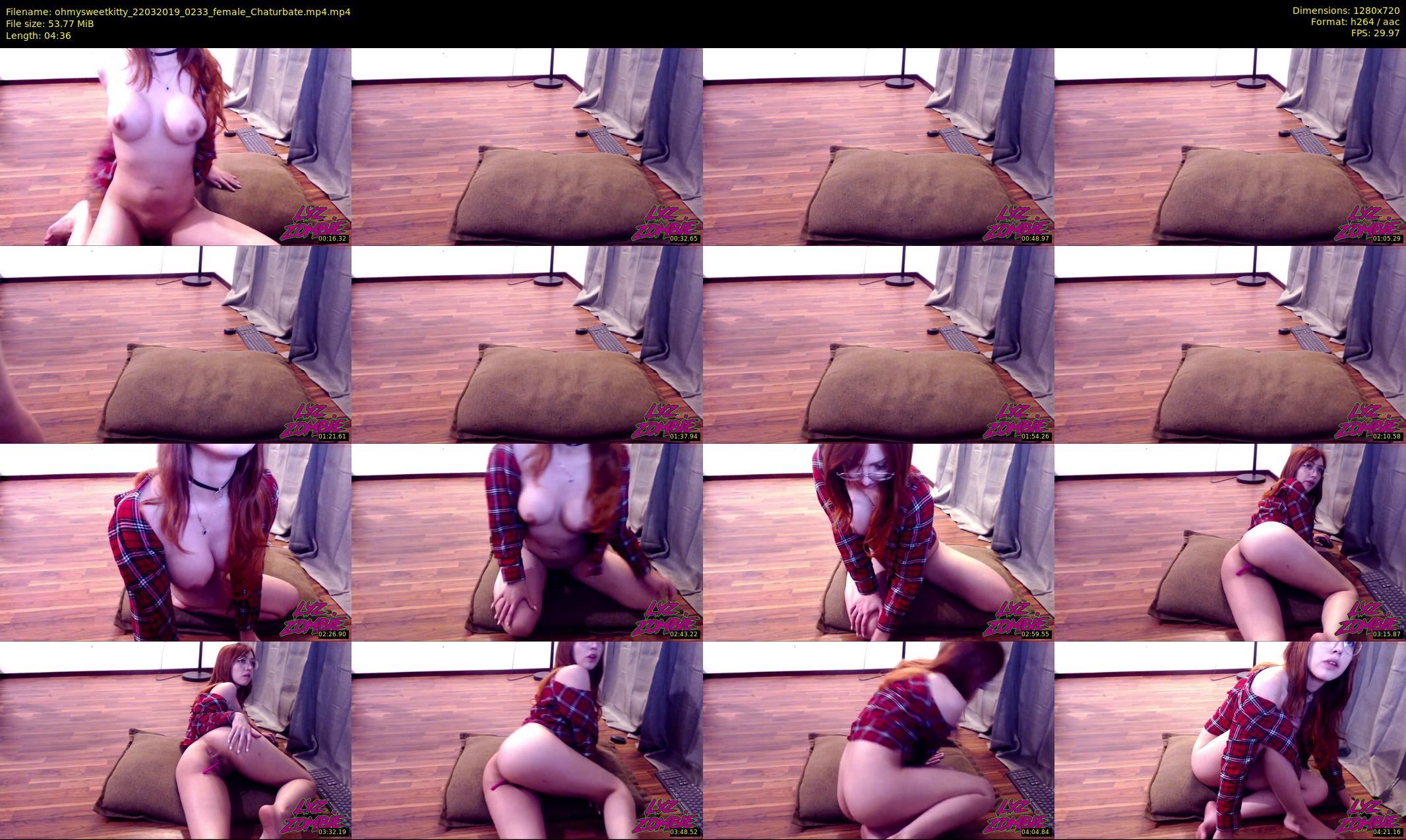 ohmysweetkitty — 5 minute Chaturbate female cam show recording, 720p, Mar 22, 2019