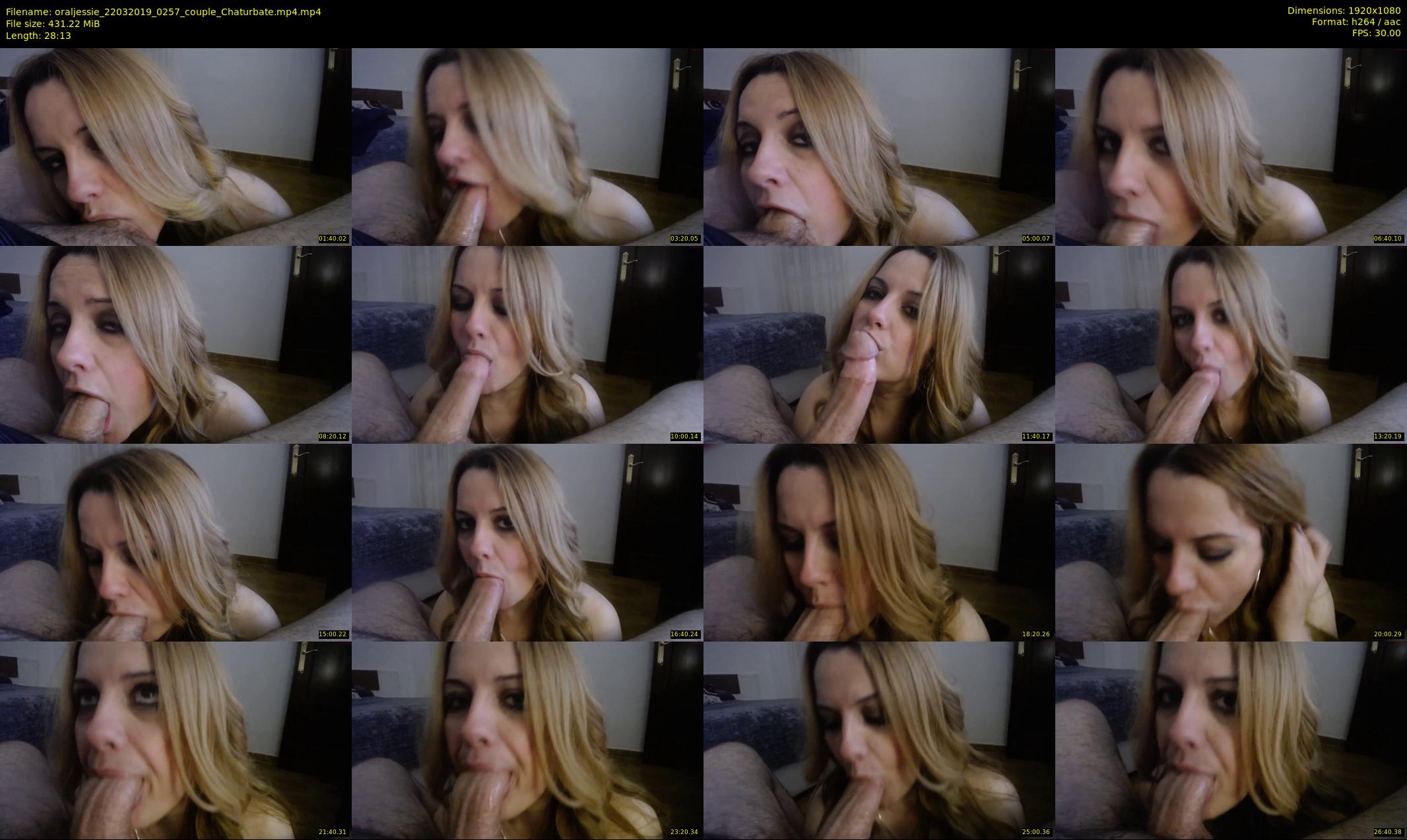 oraljessie — 29 minute Chaturbate couple cam show recording, 1080p, Mar 22, 2019