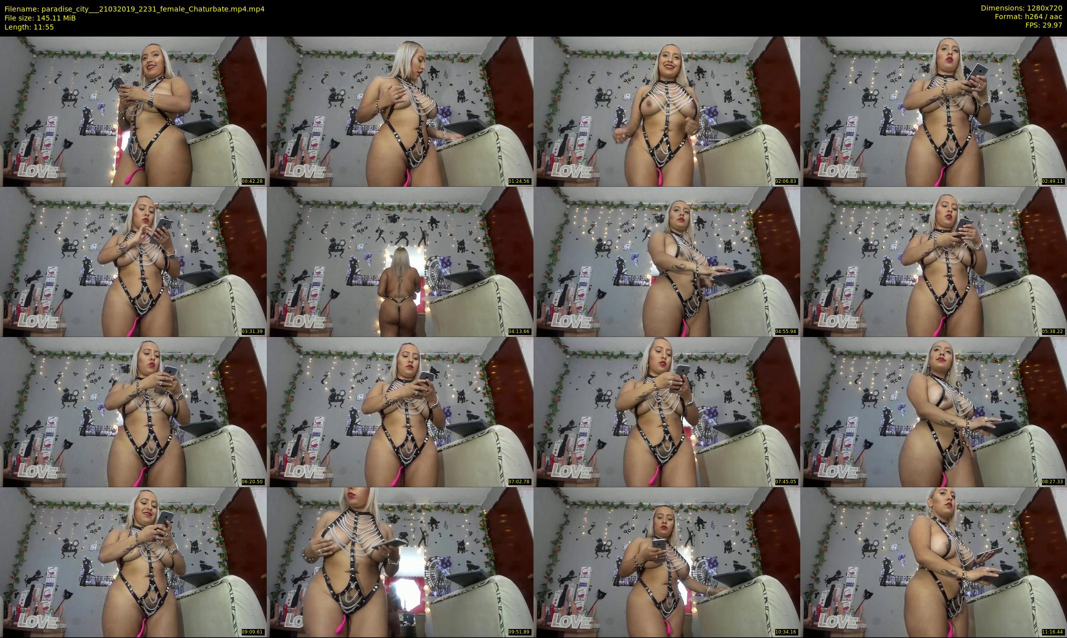 paradise_city__ — 12 minute Chaturbate female cam show recording, 720p, Mar 21, 2019