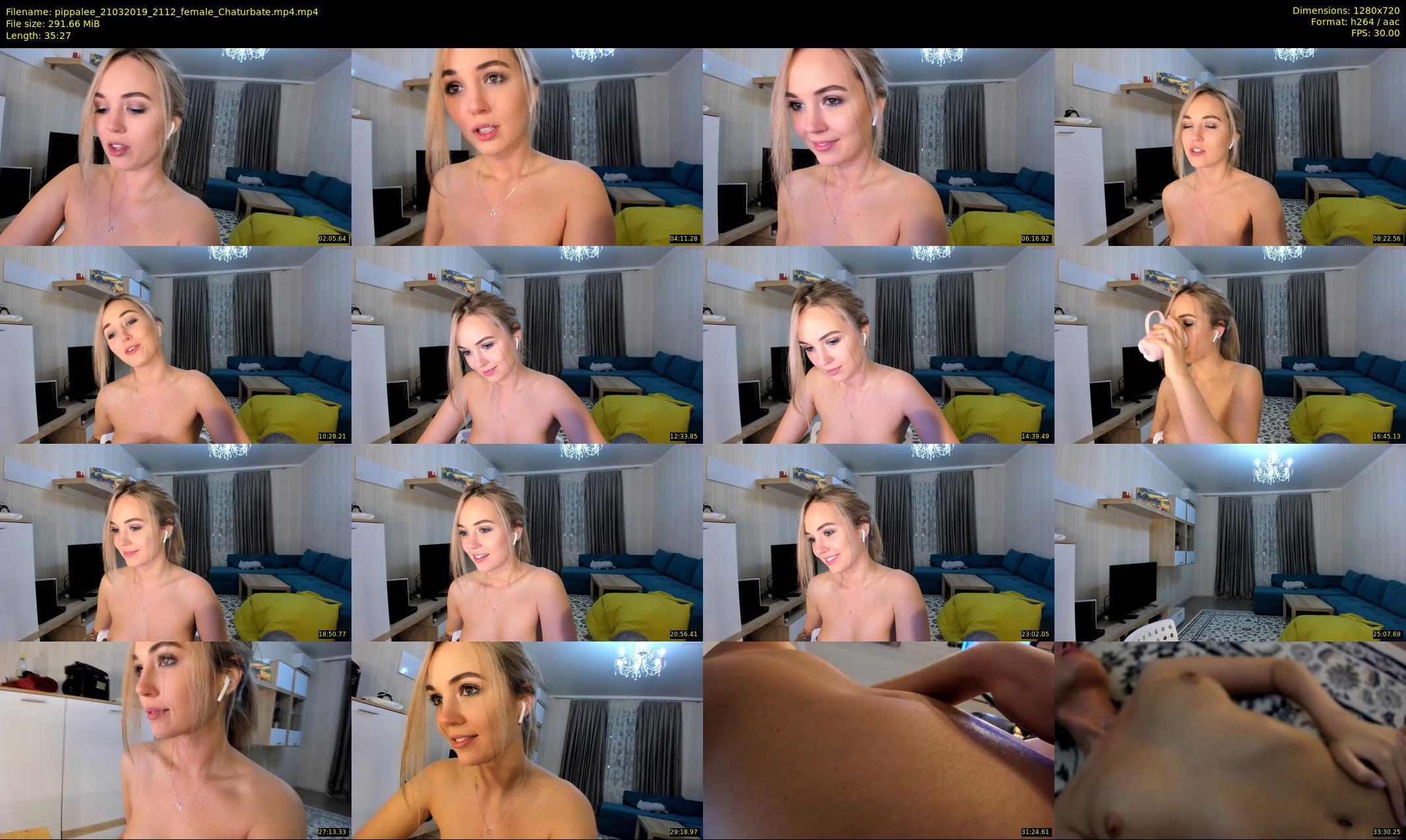 pippalee — 36 minute Chaturbate female cam show recording, 720p, Mar 21, 2019