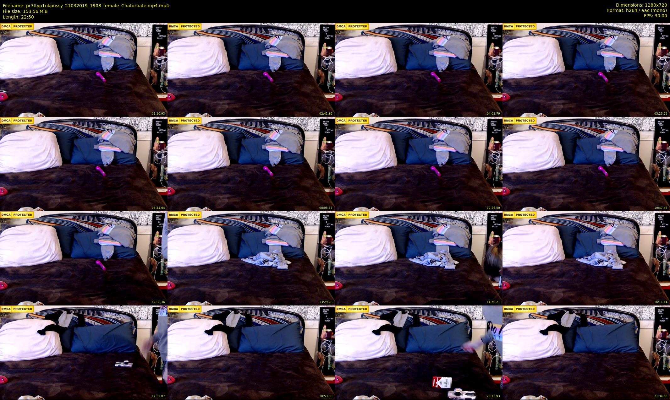 pr3ttyp1nkpussy — 23 minute Chaturbate couple cam show recording, 720p, Mar 21, 2019