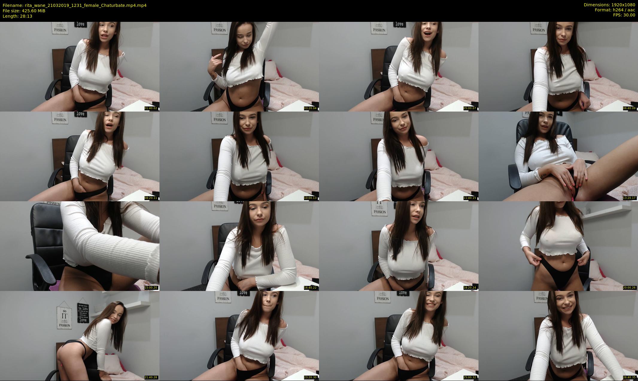 rita_wane — 29 minute Chaturbate female cam show recording, 1080p, Mar 21, 2019