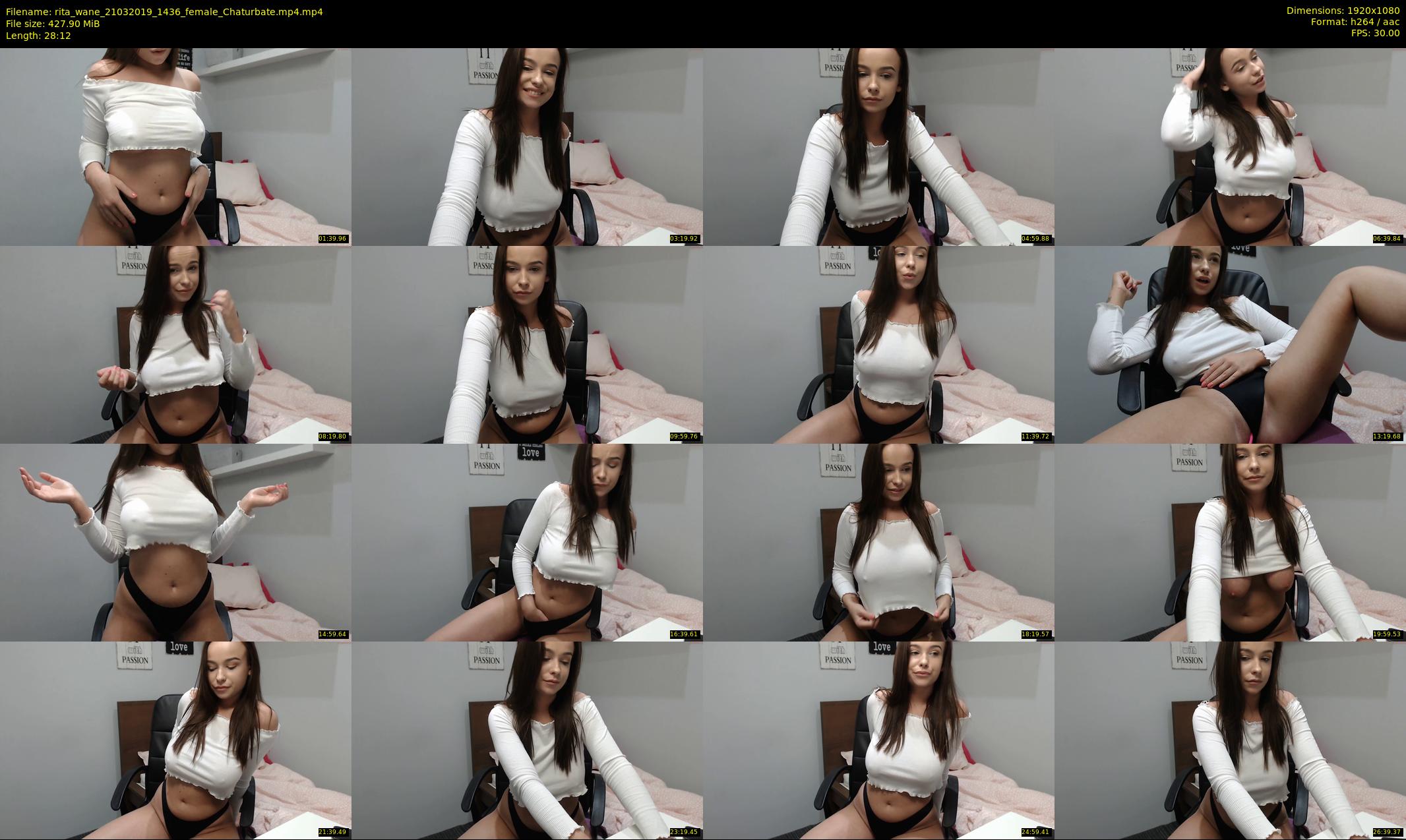 rita_wane — 29 minute Chaturbate female cam show recording, 1080p, Mar 21, 2019