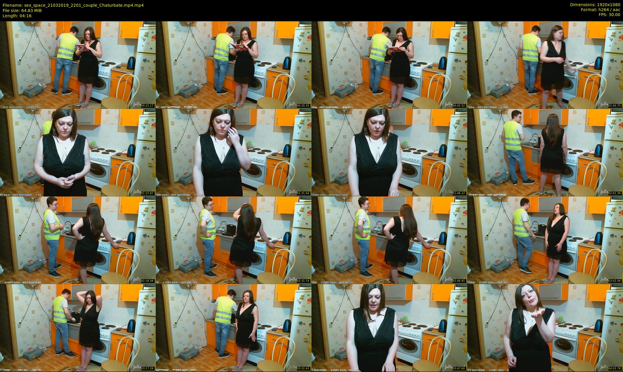 sex_space — 5 minute Chaturbate couple cam show recording, 1080p, Mar 21, 2019